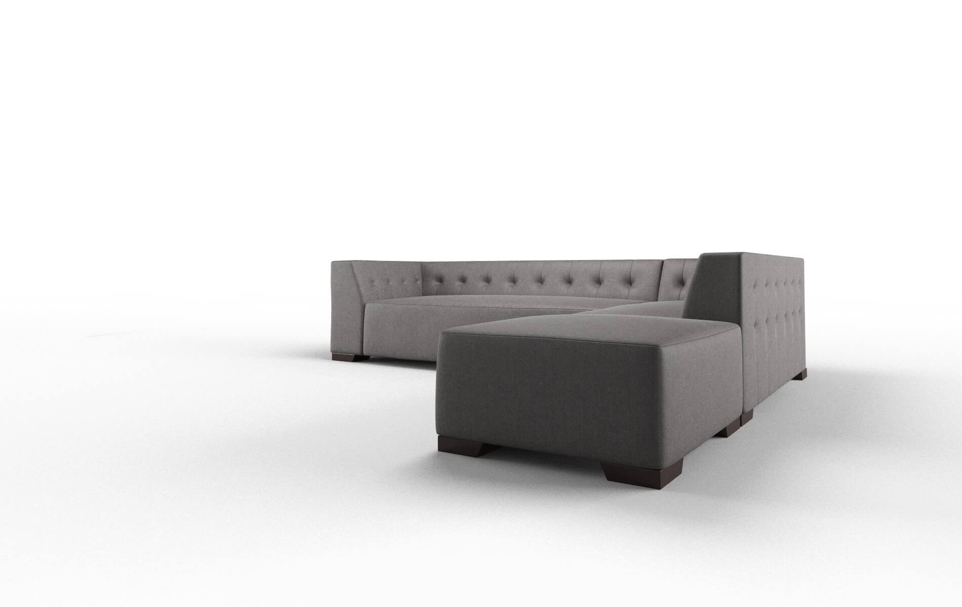 Palermo Sasha Grey Panel espresso legs 4