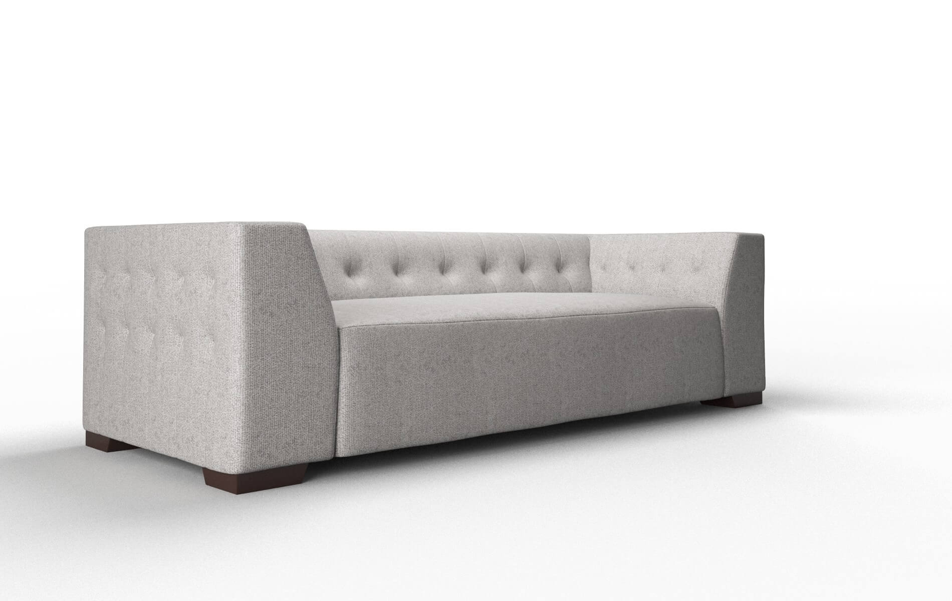 Palermo Sasha Silver Sofa espresso legs 2