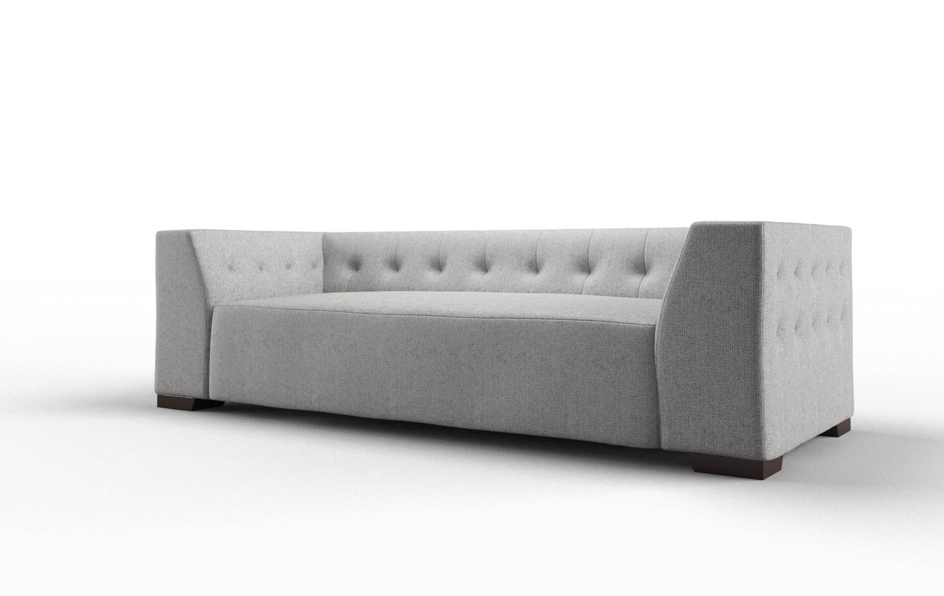 Palermo Sasha Silver Sofa espresso legs 4