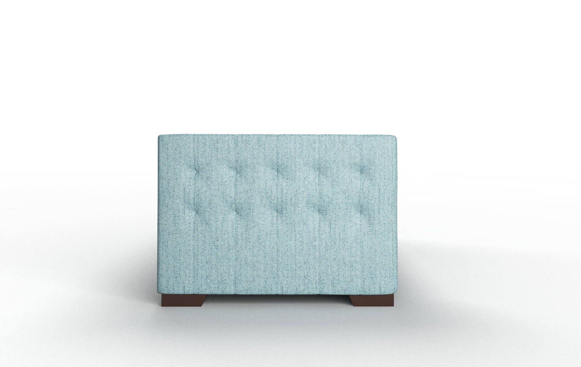Palermo Sasha Teal Sofa espresso legs 3