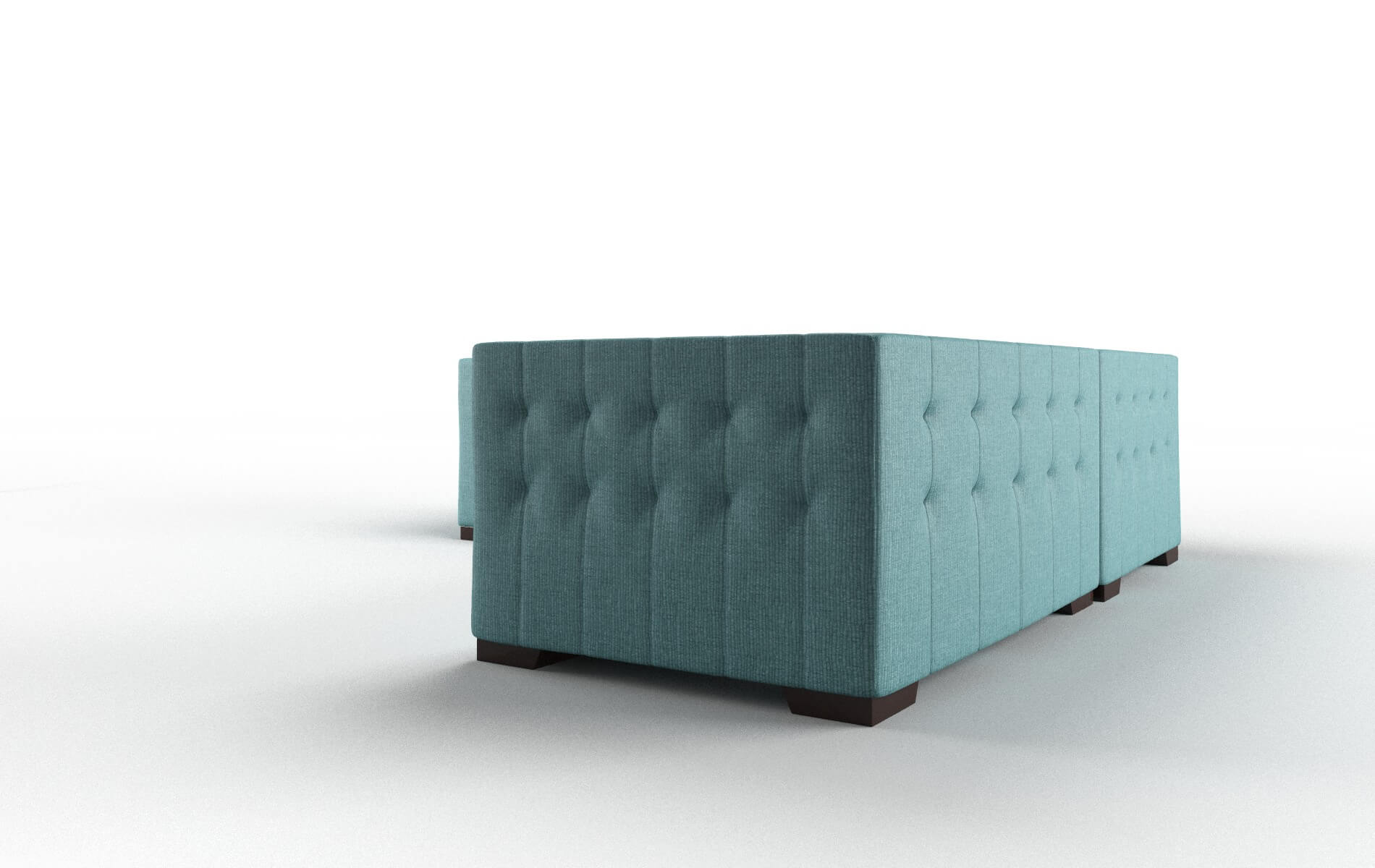 Palermo Simplex Aquavita Sectional espresso legs 4