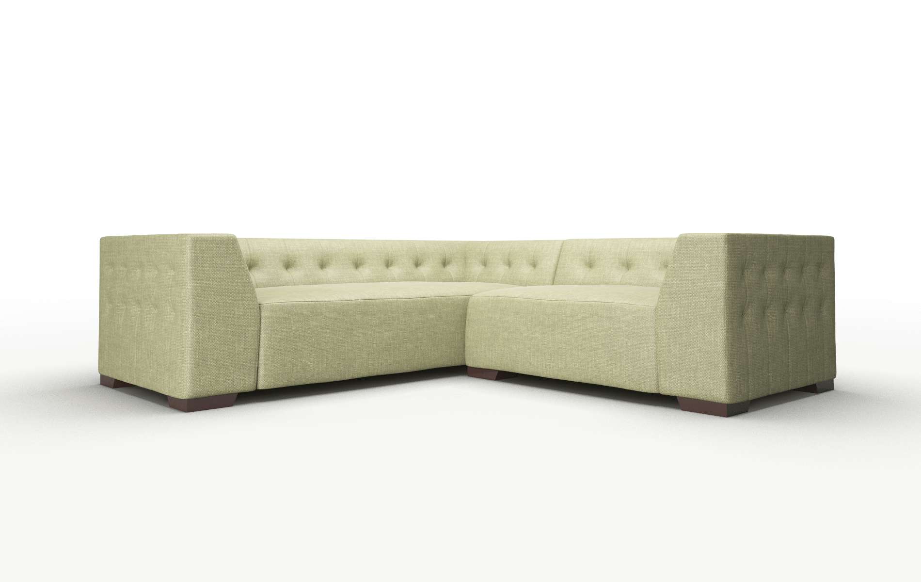 Palermo Simplex sour_apple Sectional Espresso Legs  1