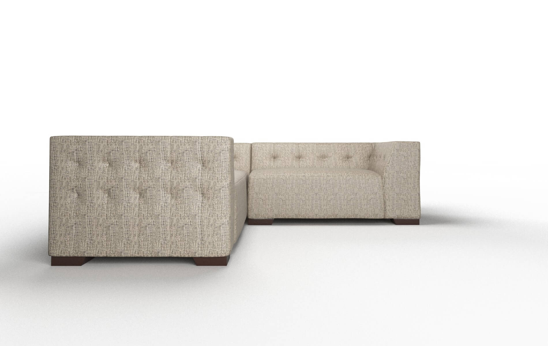Palermo Solifestyle 51 Sectional espresso legs 2