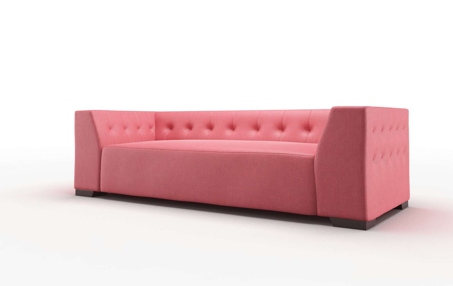 Palermo Sorrento Berry Sofa espresso legs 4