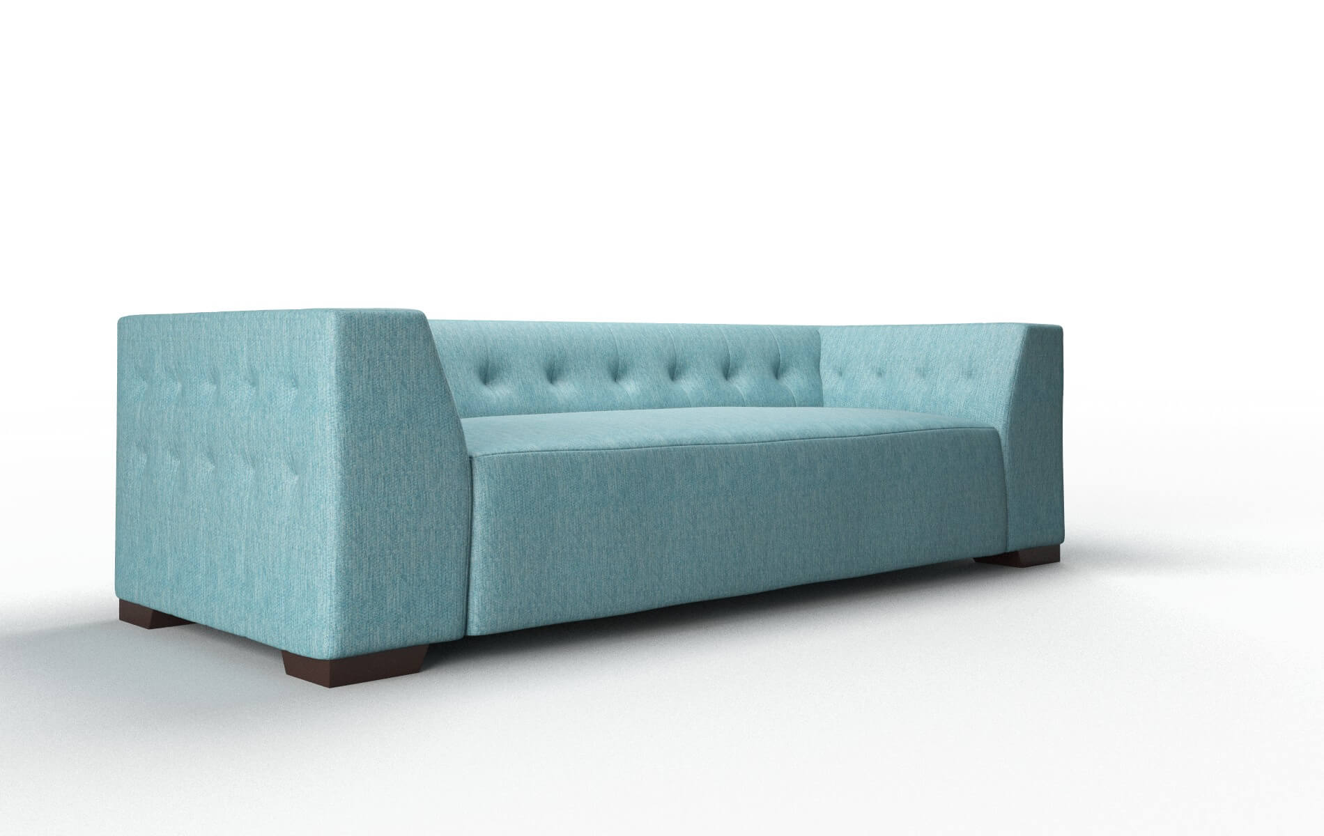 Palermo Sorrento Denim Sofa espresso legs 2