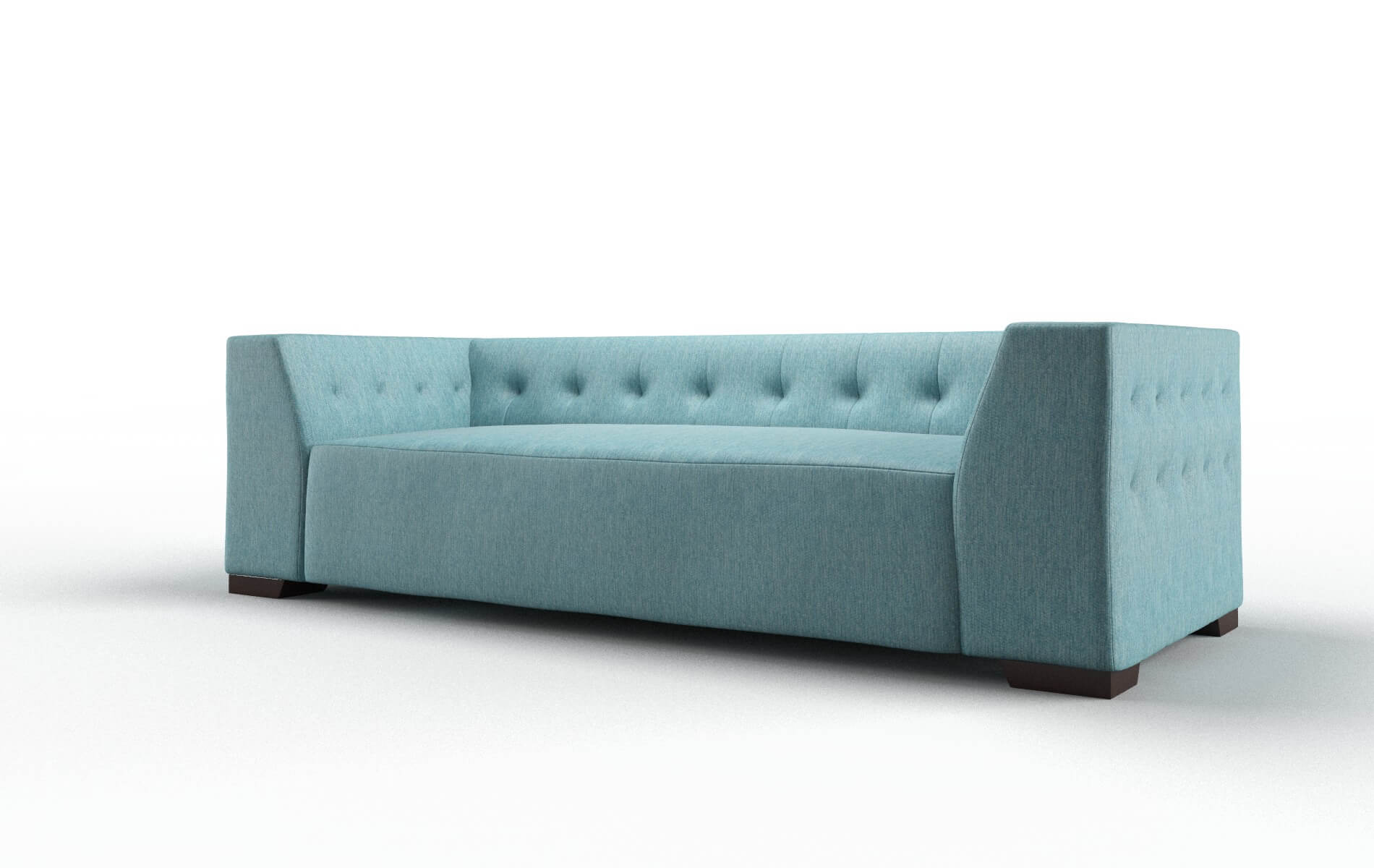 Palermo Sorrento Denim Sofa espresso legs 4