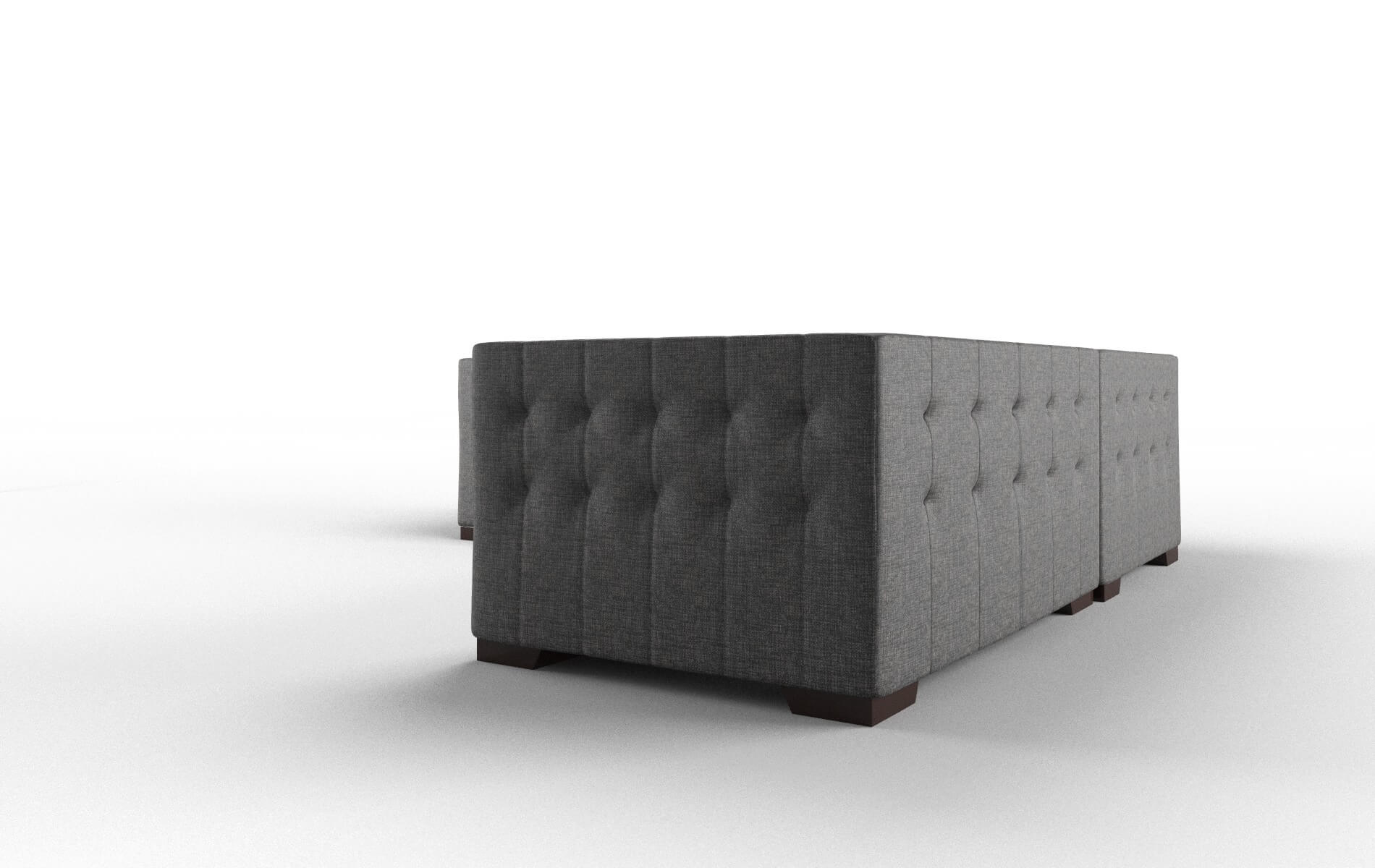 Palermo Sosoftness 51 Sectional espresso legs 4