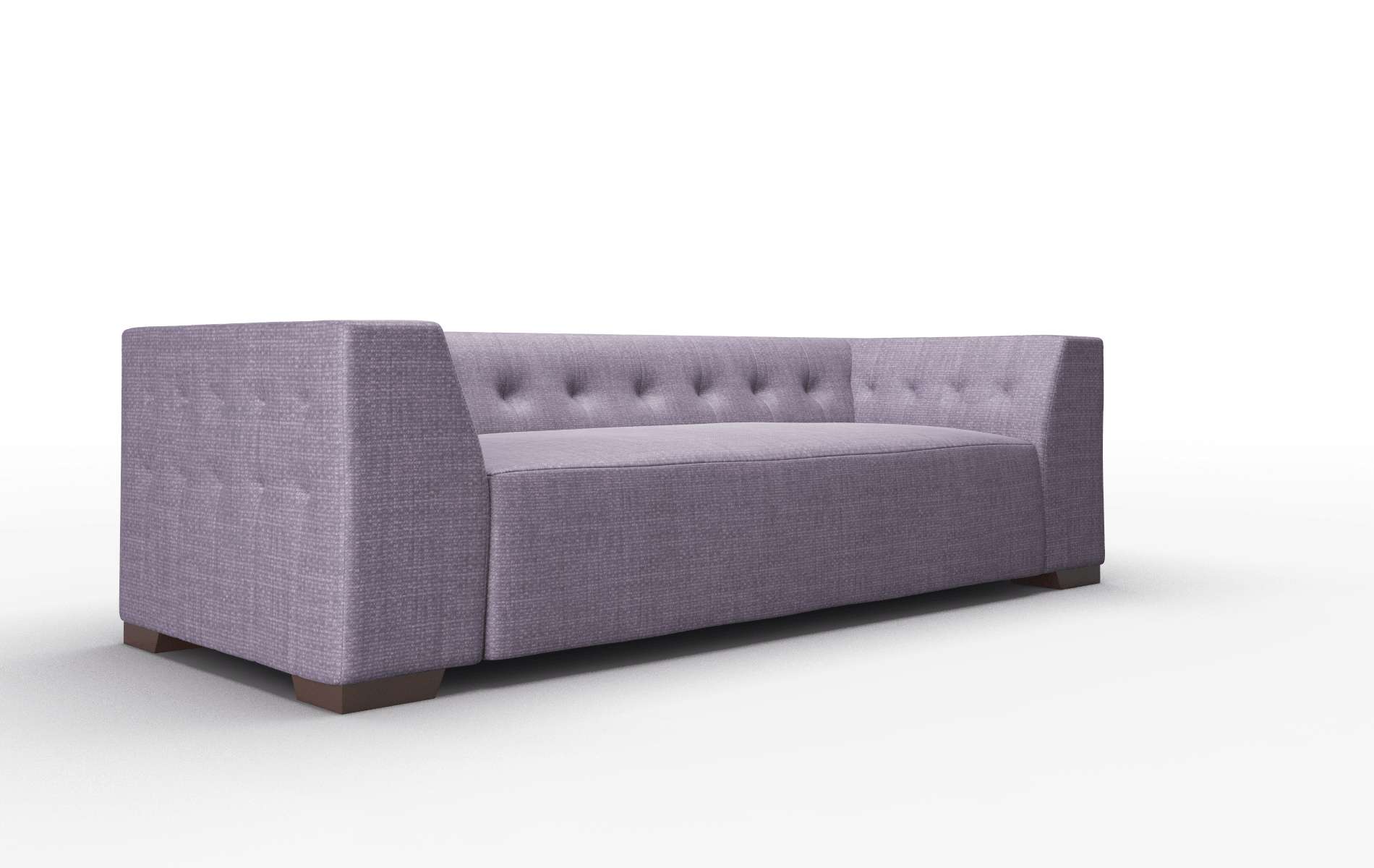 Palermo Tess Blackberry Sofa espresso legs 2