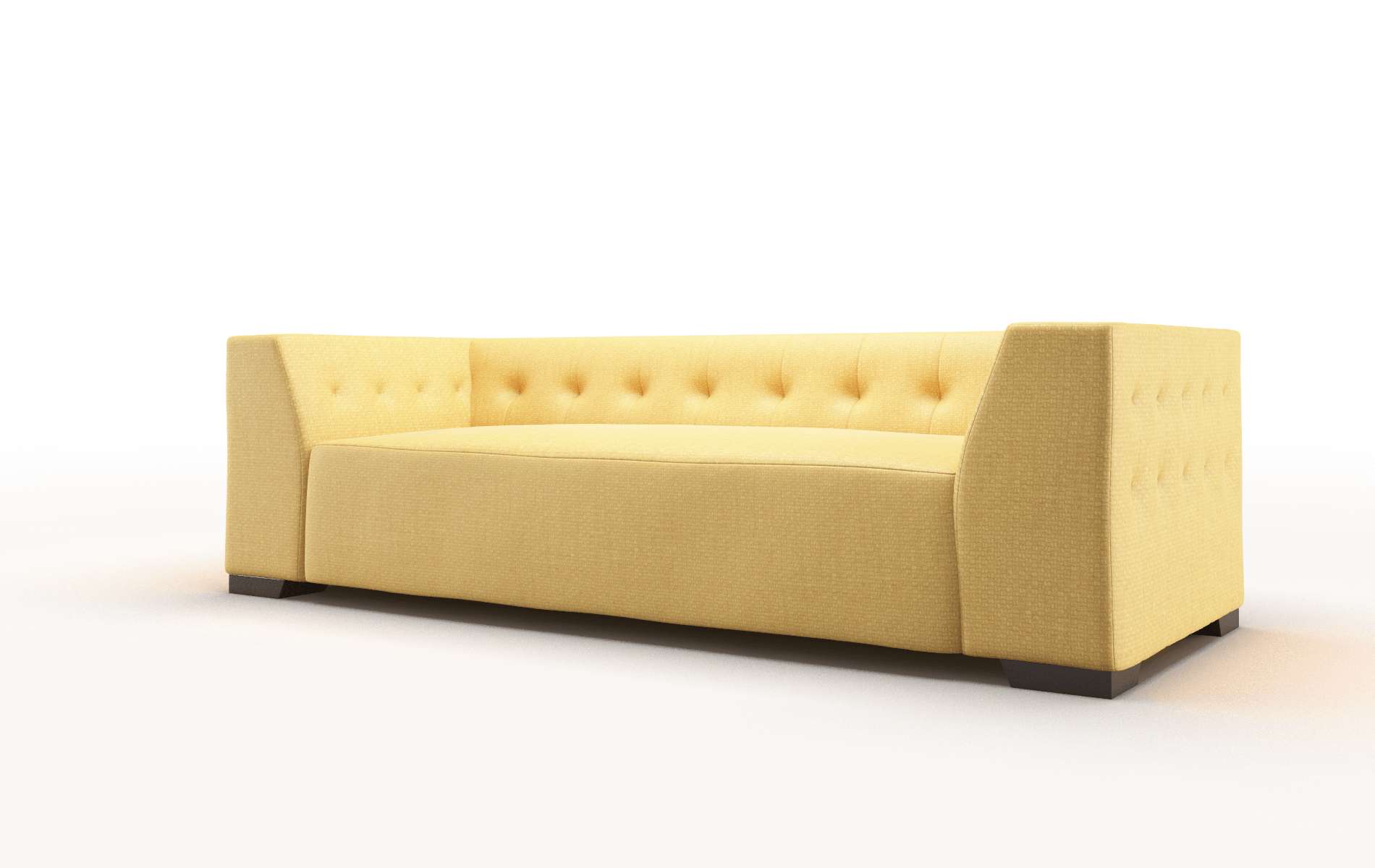 Palermo Tess Turmeric Sofa espresso legs 4