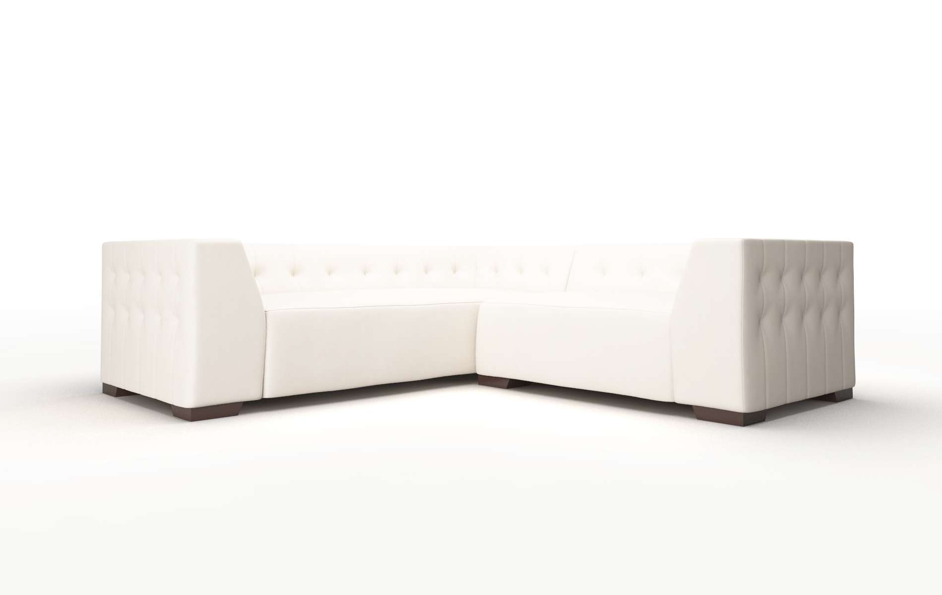 Palermo Urban_d Snow Sectional espresso legs 1