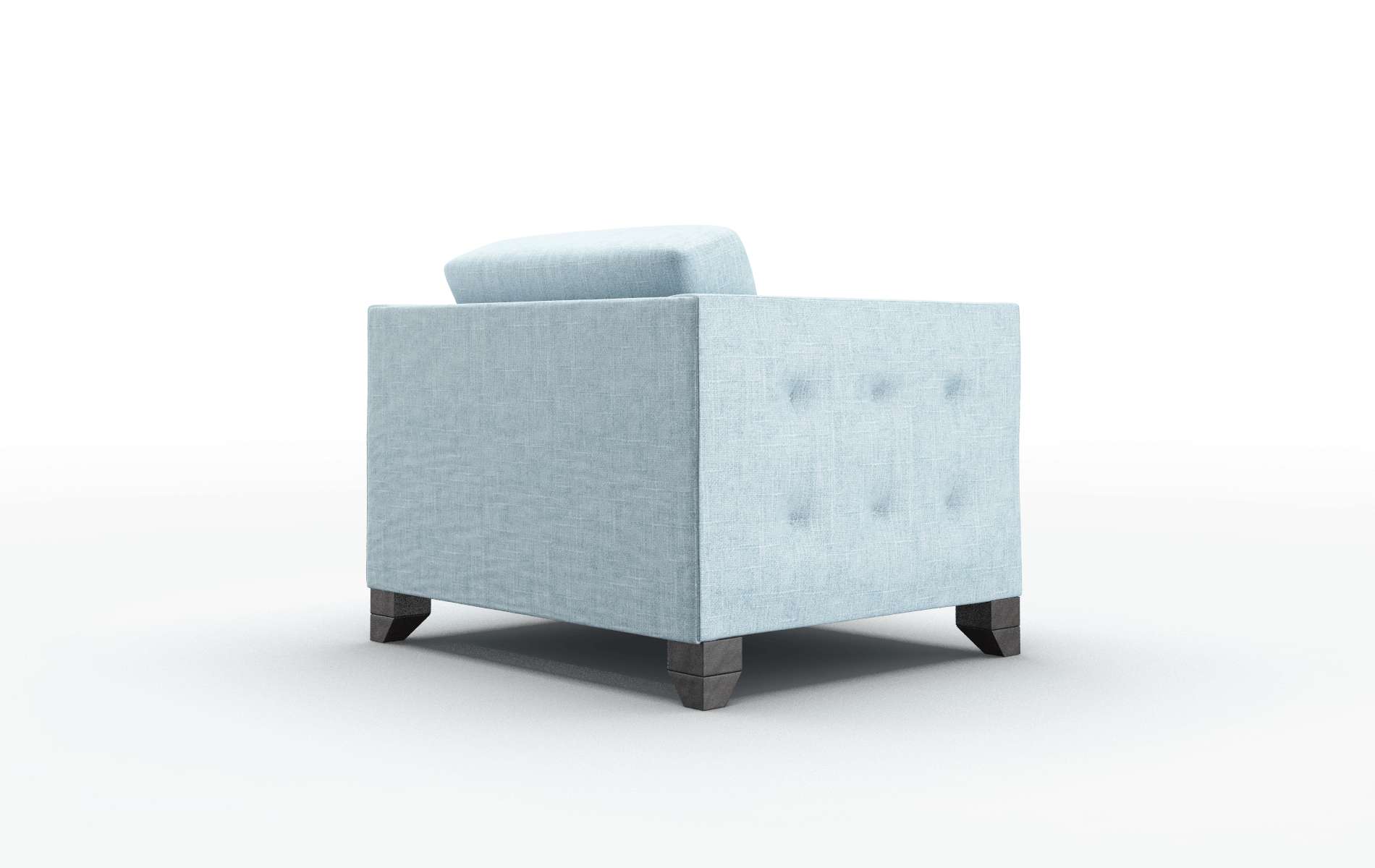 Paris Atlas Turquoise Chair espresso legs 5