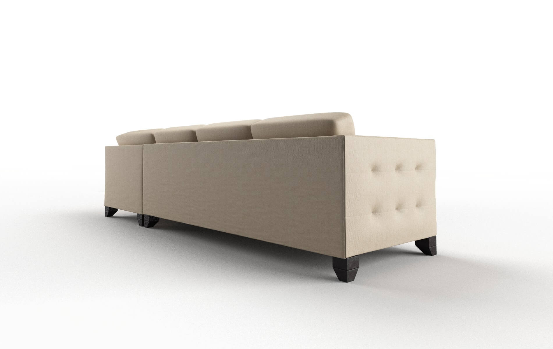 Paris Avenger Burlap Panel espresso legs 5