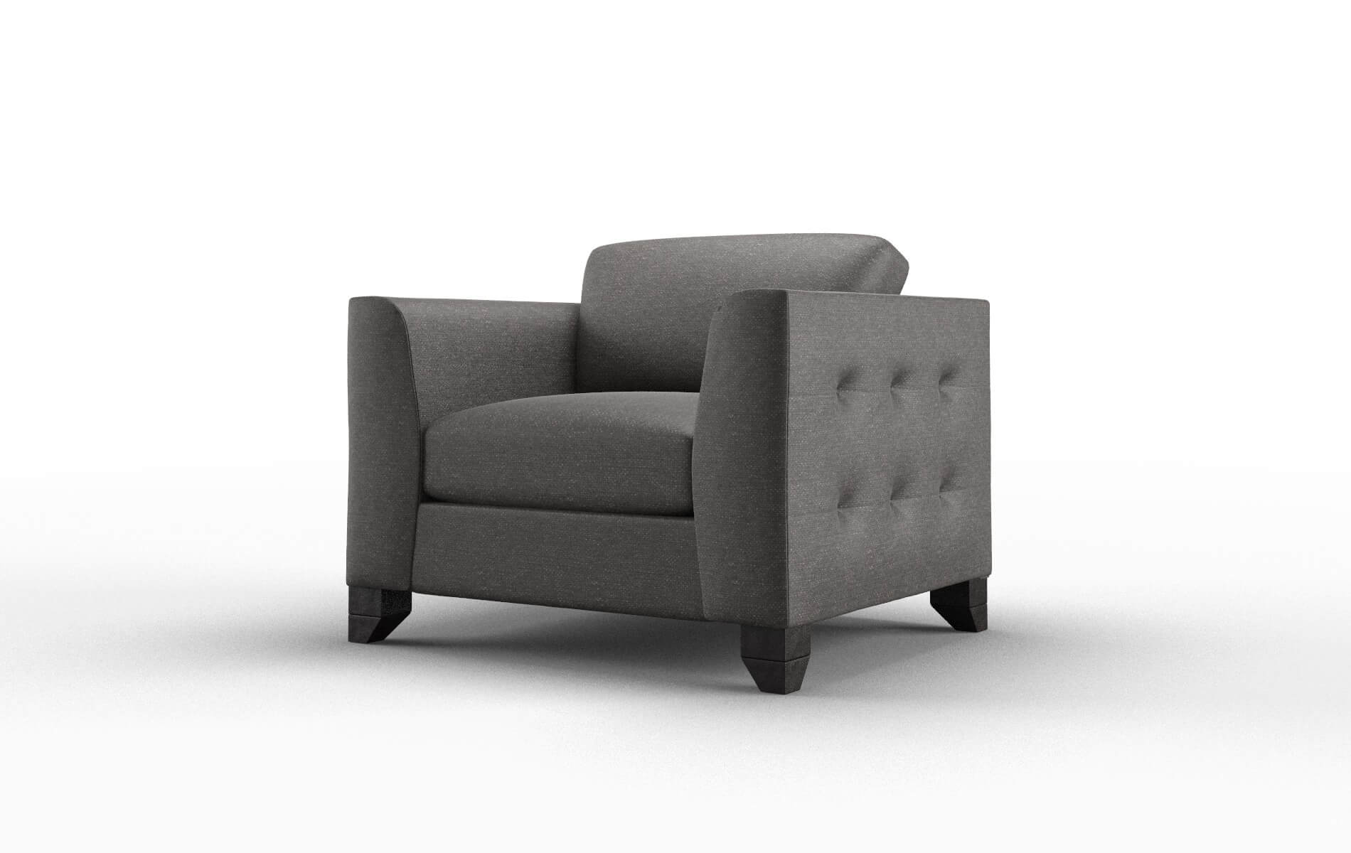 Paris Avenger Denim Chair espresso legs 4