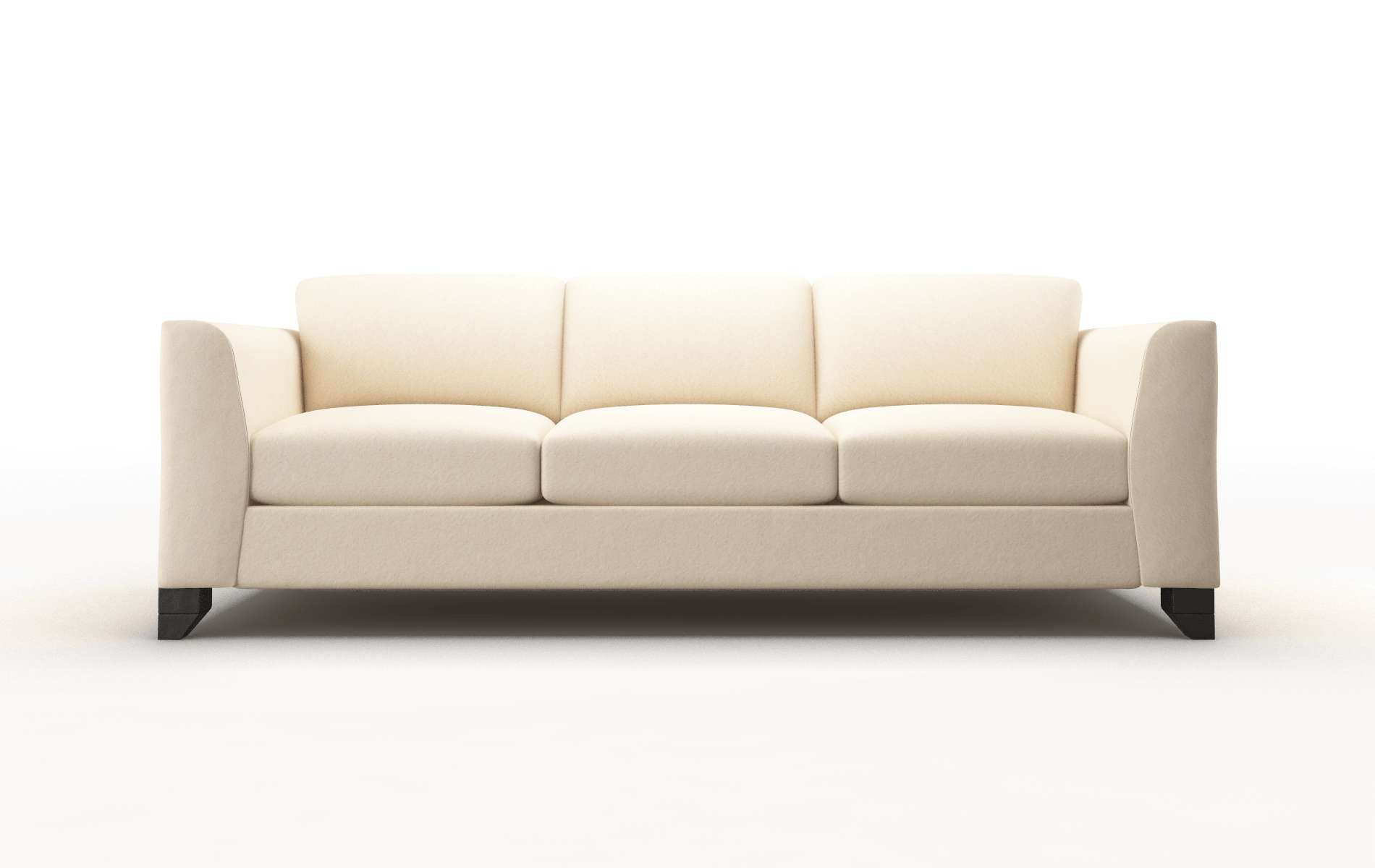 Paris Bella Buckwheat Sofa espresso legs 1