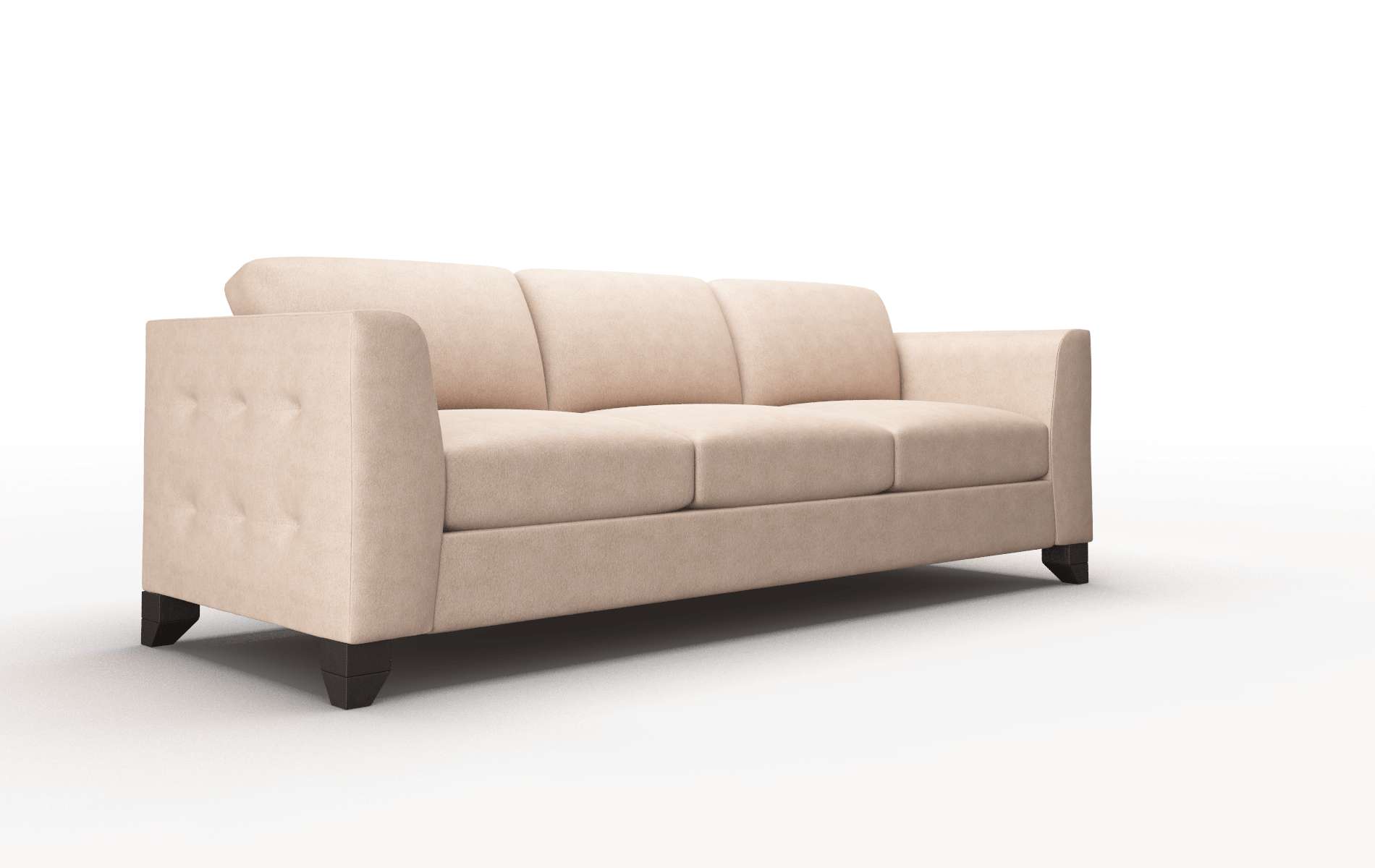 Paris Bella Cocoa Sofa espresso legs 2