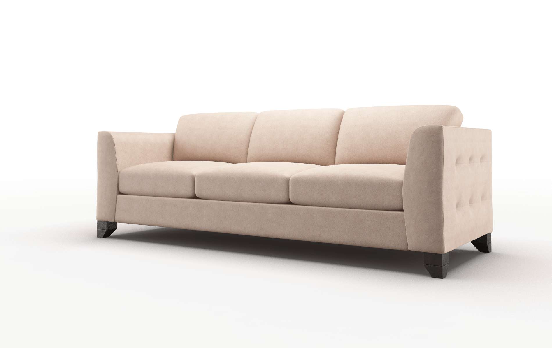 Paris Bella Cocoa Sofa espresso legs 4