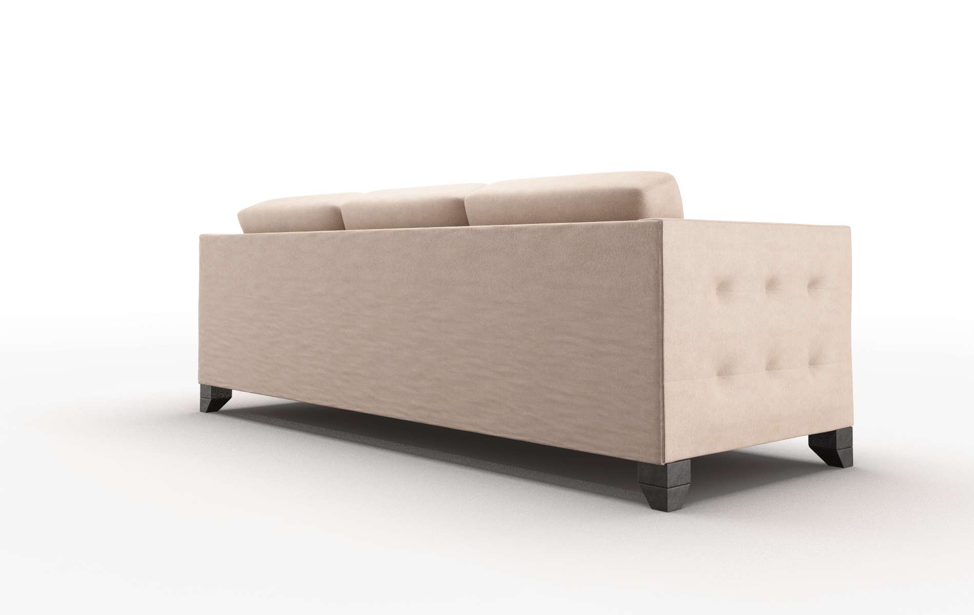 Paris Bella Cocoa Sofa espresso legs 5