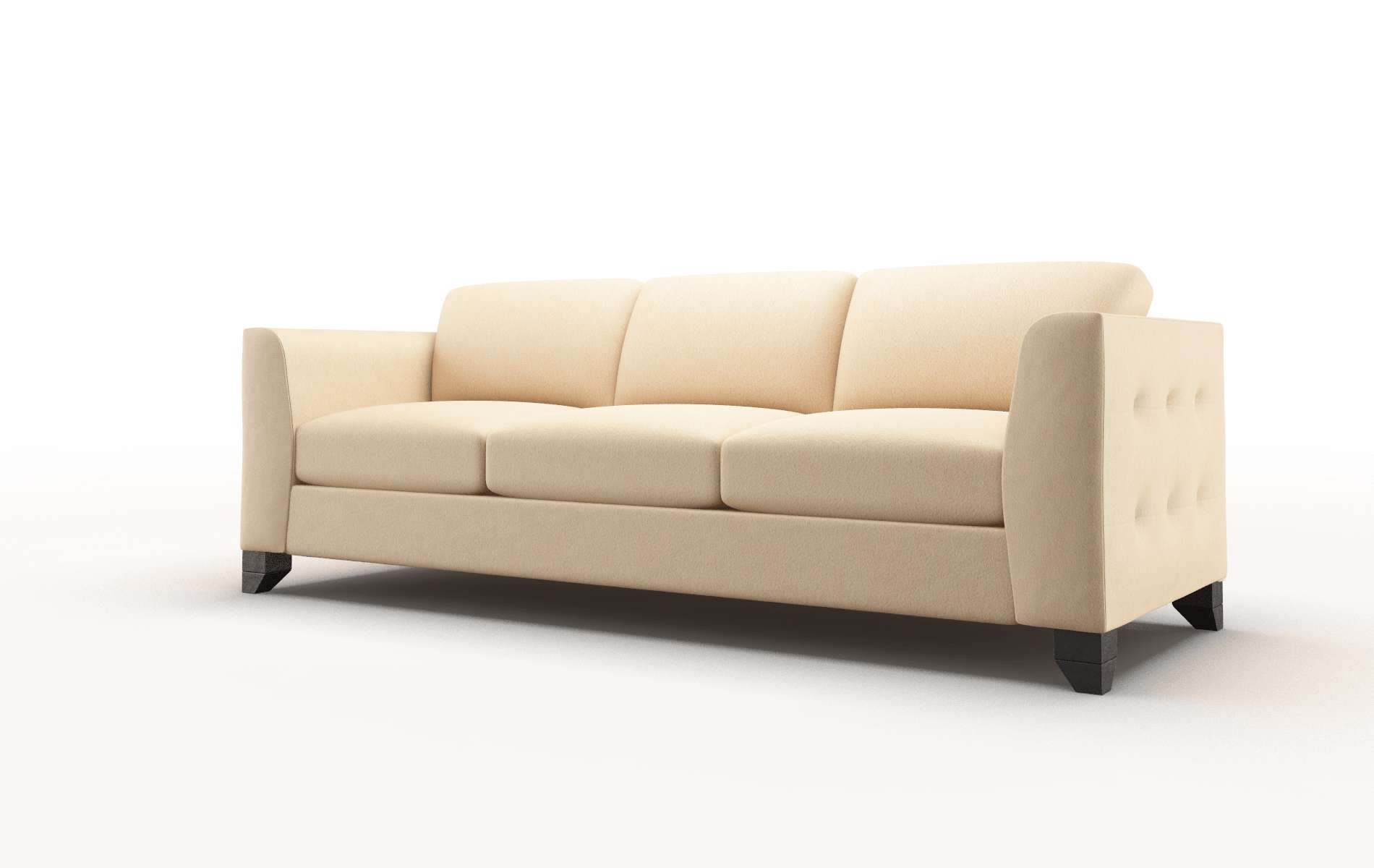 Paris Bella Coffee Sofa espresso legs 4