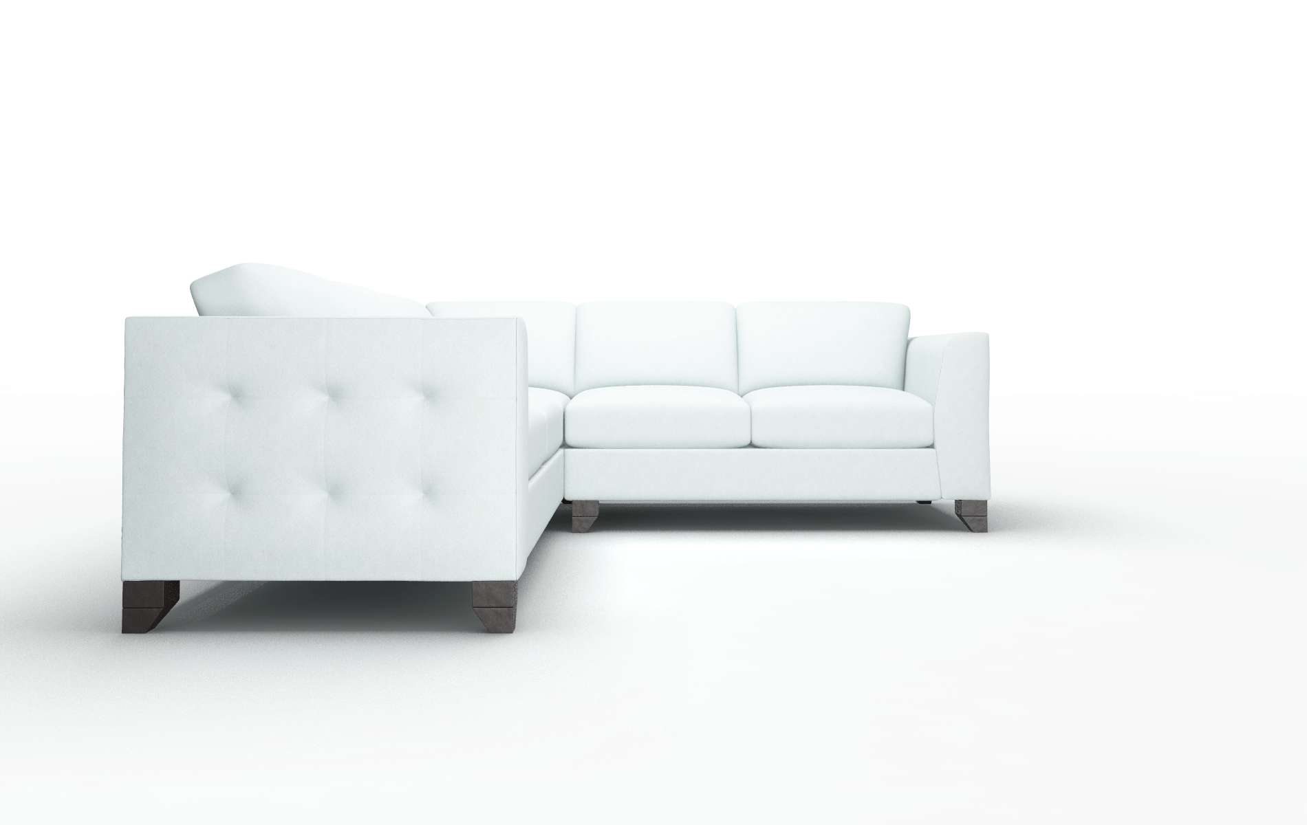 Paris Bella Skylight Sectional espresso legs 2