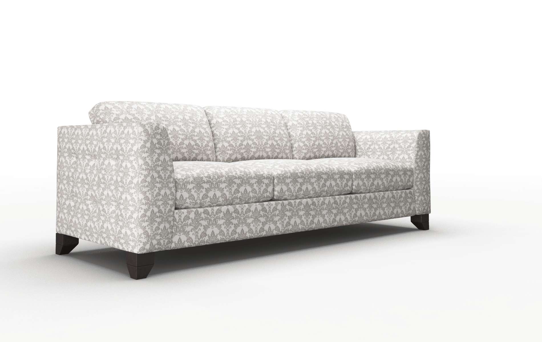 Paris Bergamo Dove Sofa espresso legs 2