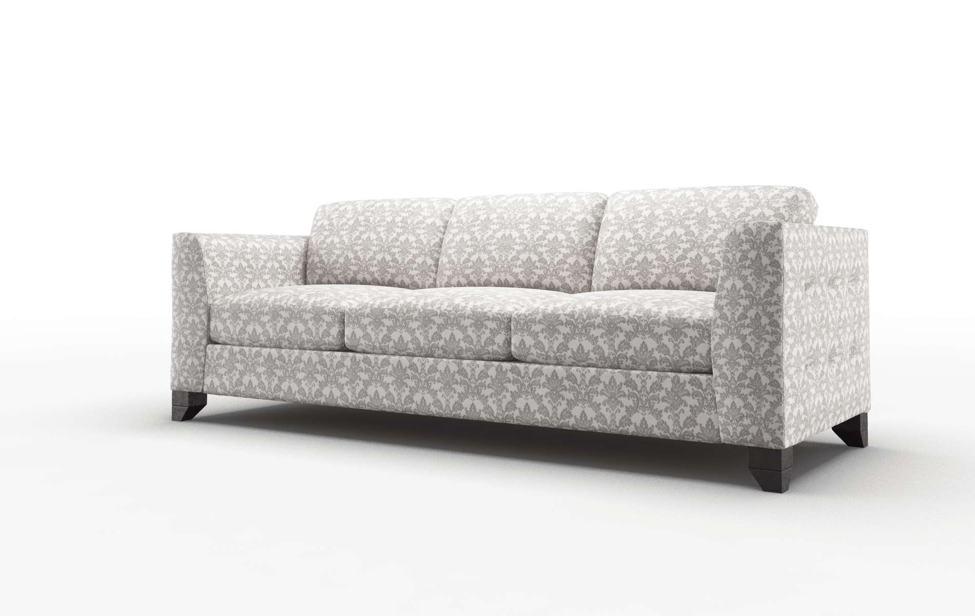 Paris Bergamo Dove Sofa espresso legs 4