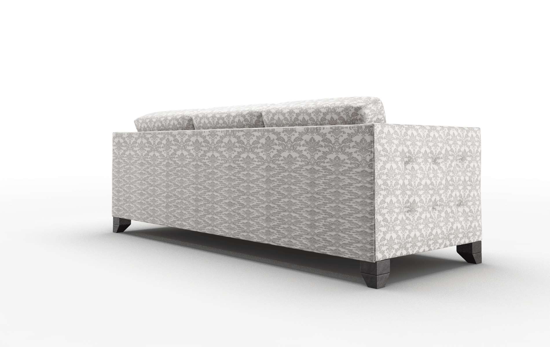 Paris Bergamo Dove Sofa espresso legs 5