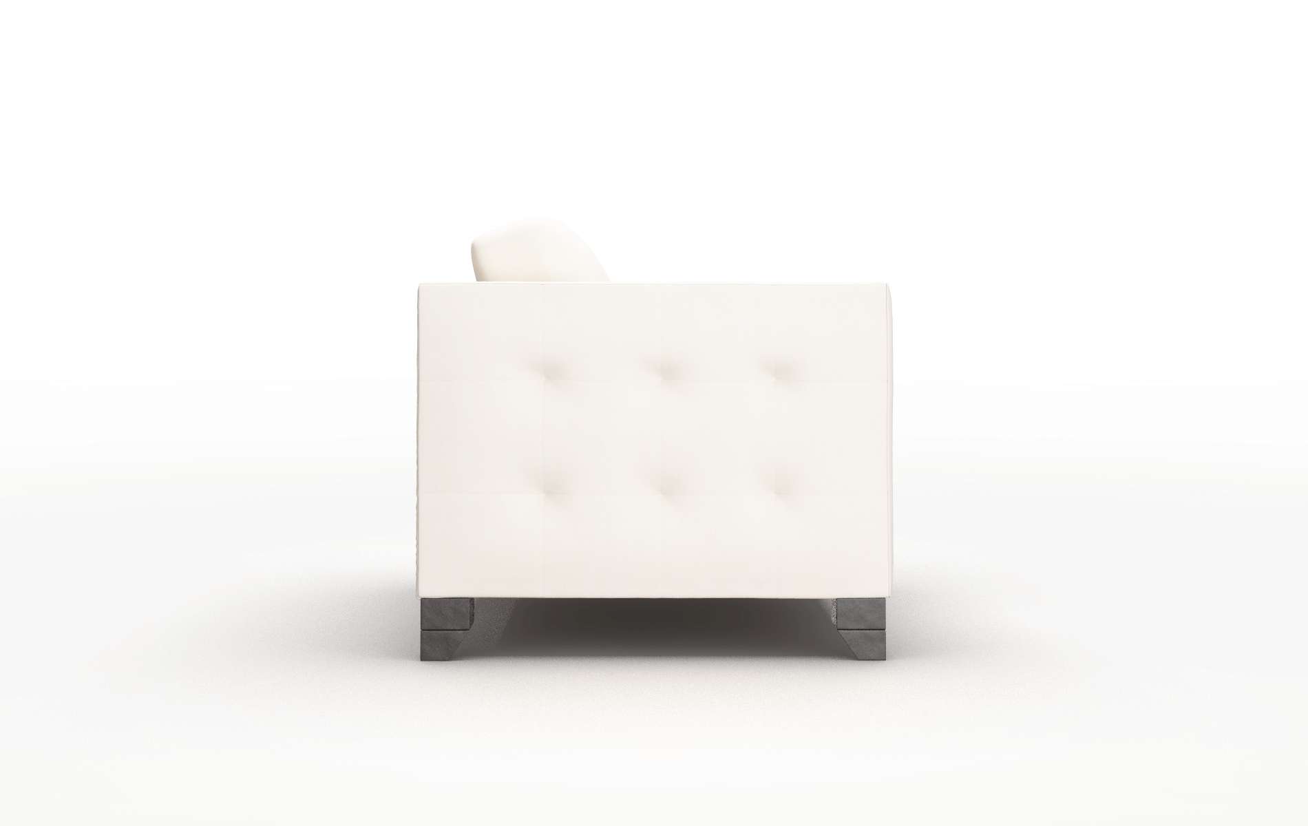 Paris Blanche Milky Chair espresso legs 3