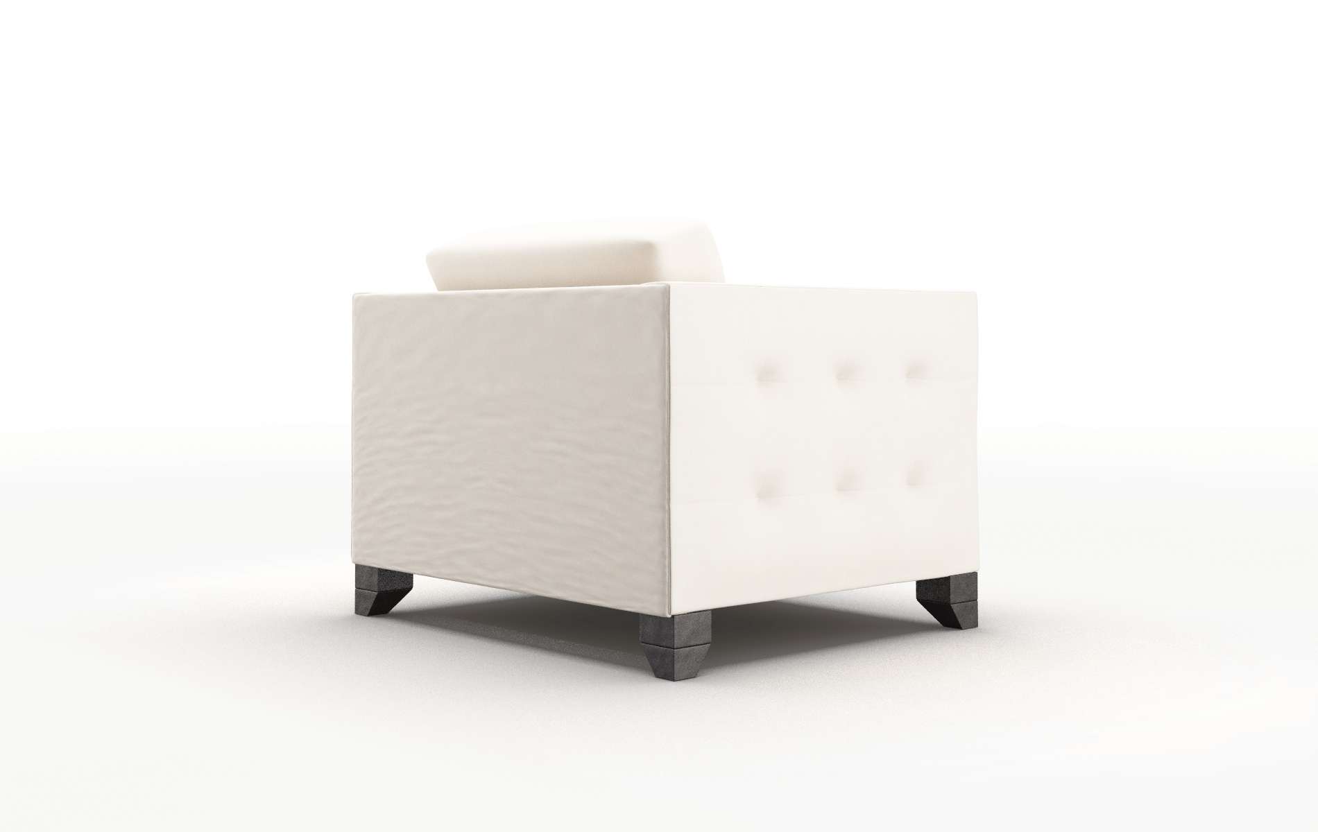 Paris Blanche Milky Chair espresso legs 5
