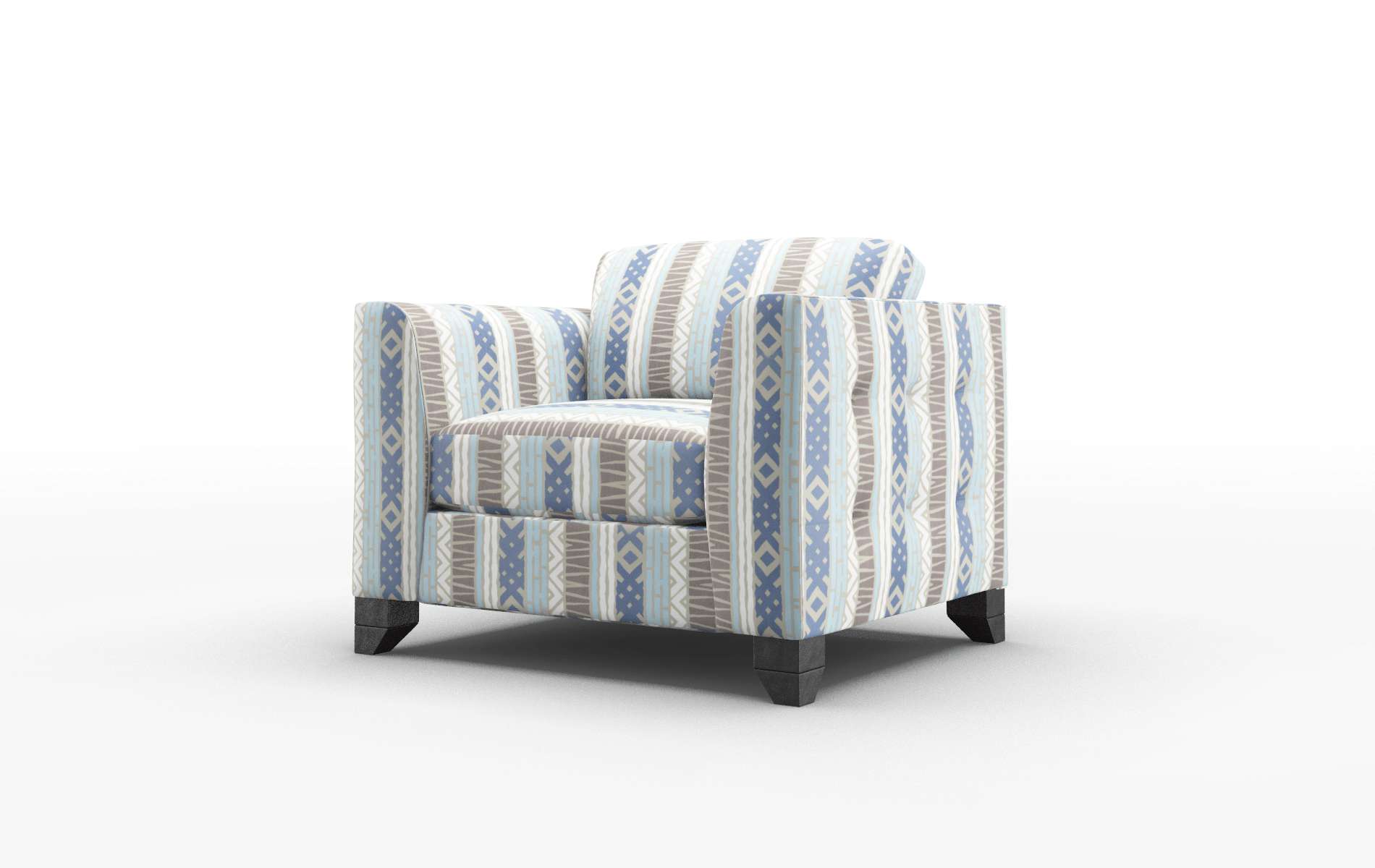 Paris Bodhi Indigo Chair espresso legs 4