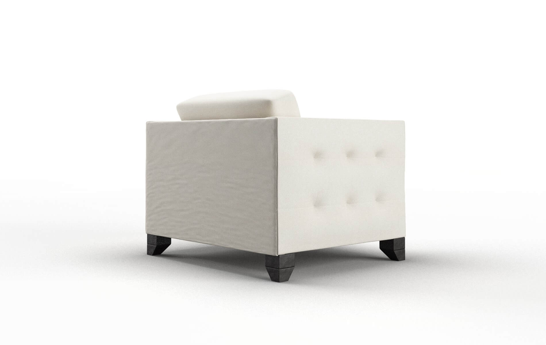 Paris Bungalow Ivory Chair espresso legs 5