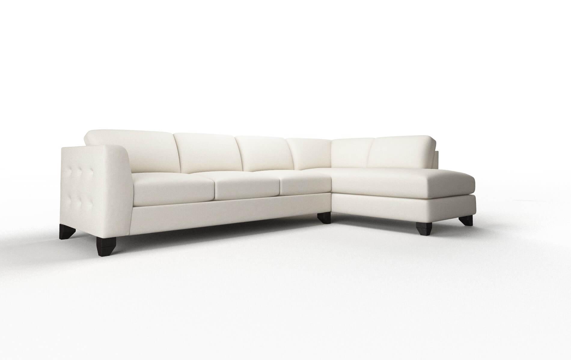 Paris Bungalow Ivory Panel espresso legs 2