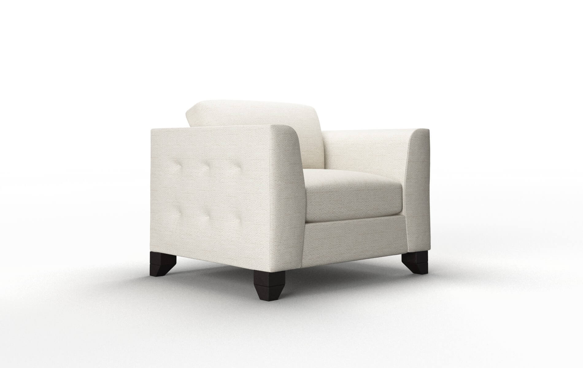 Paris Catalina Linen Chair espresso legs 2