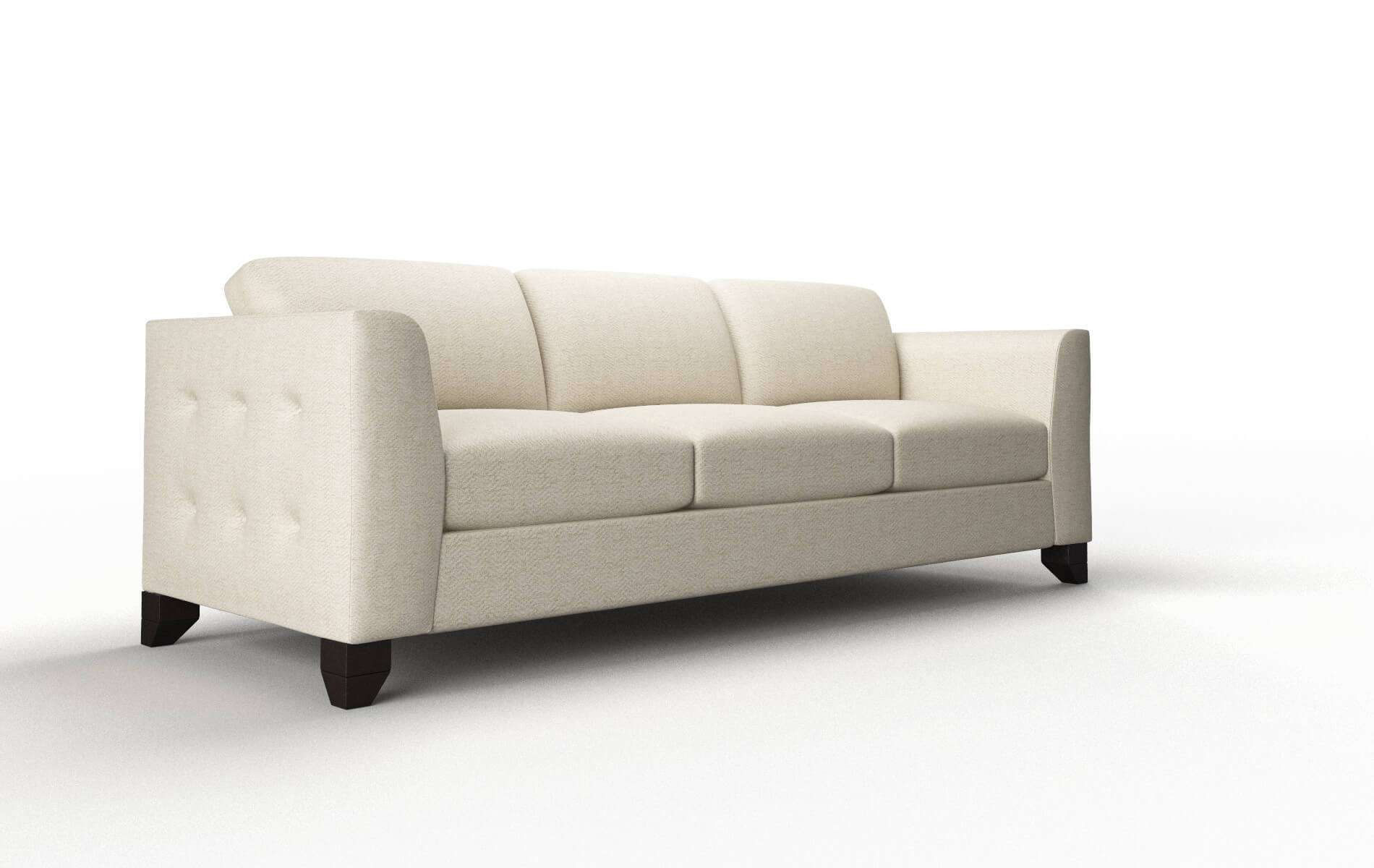 Paris Catalina Wheat Sofa espresso legs 2