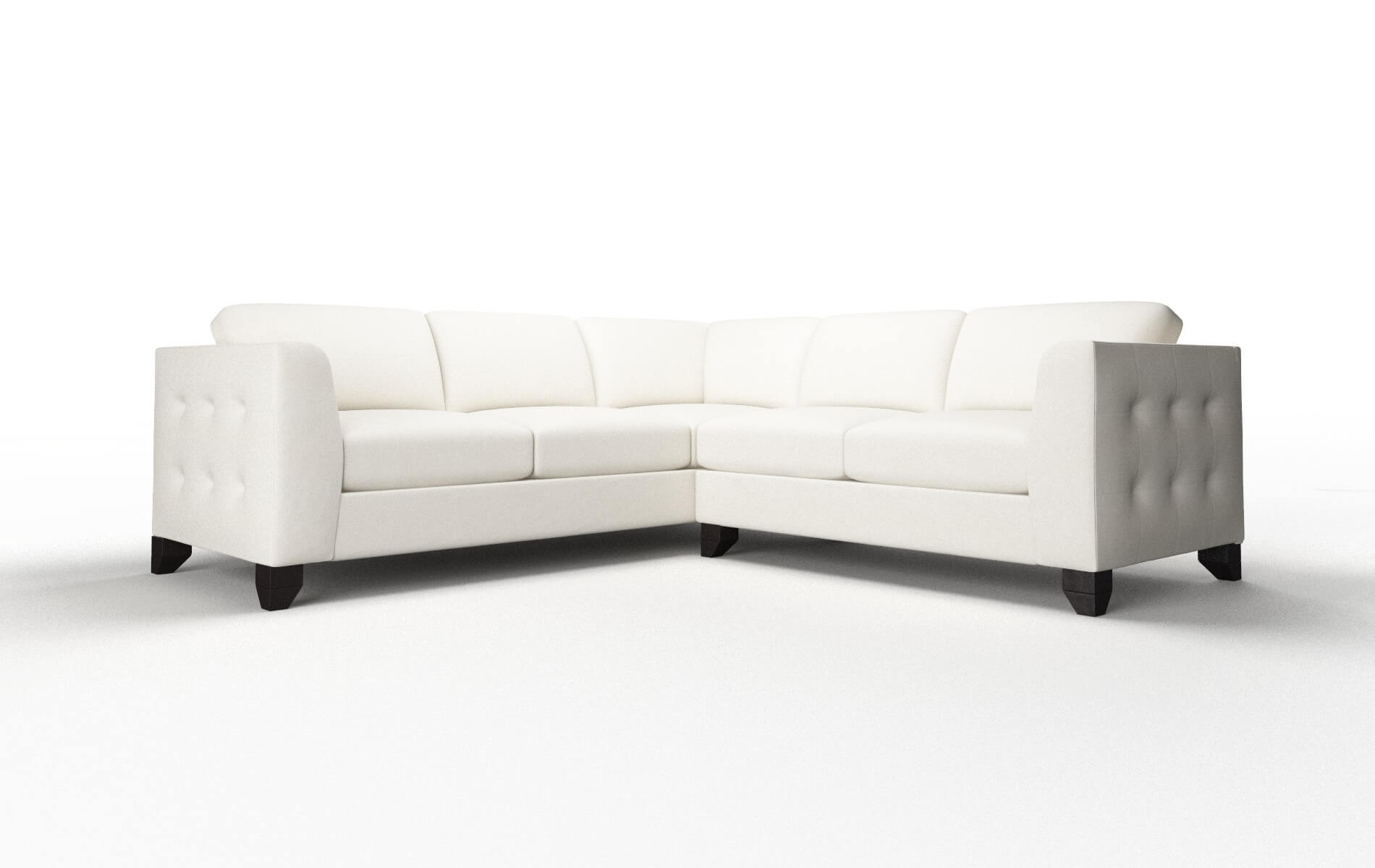 Paris Chance Bone Sectional espresso legs 1