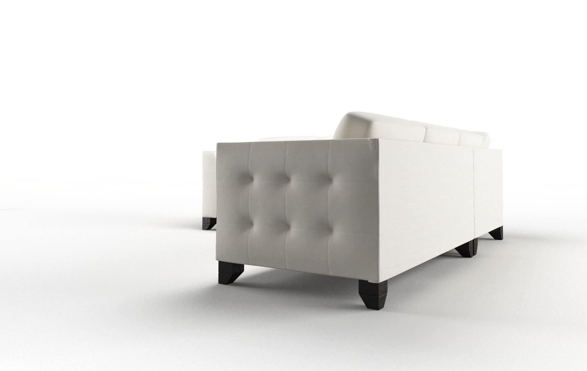 Paris Chance Bone Sectional espresso legs 4