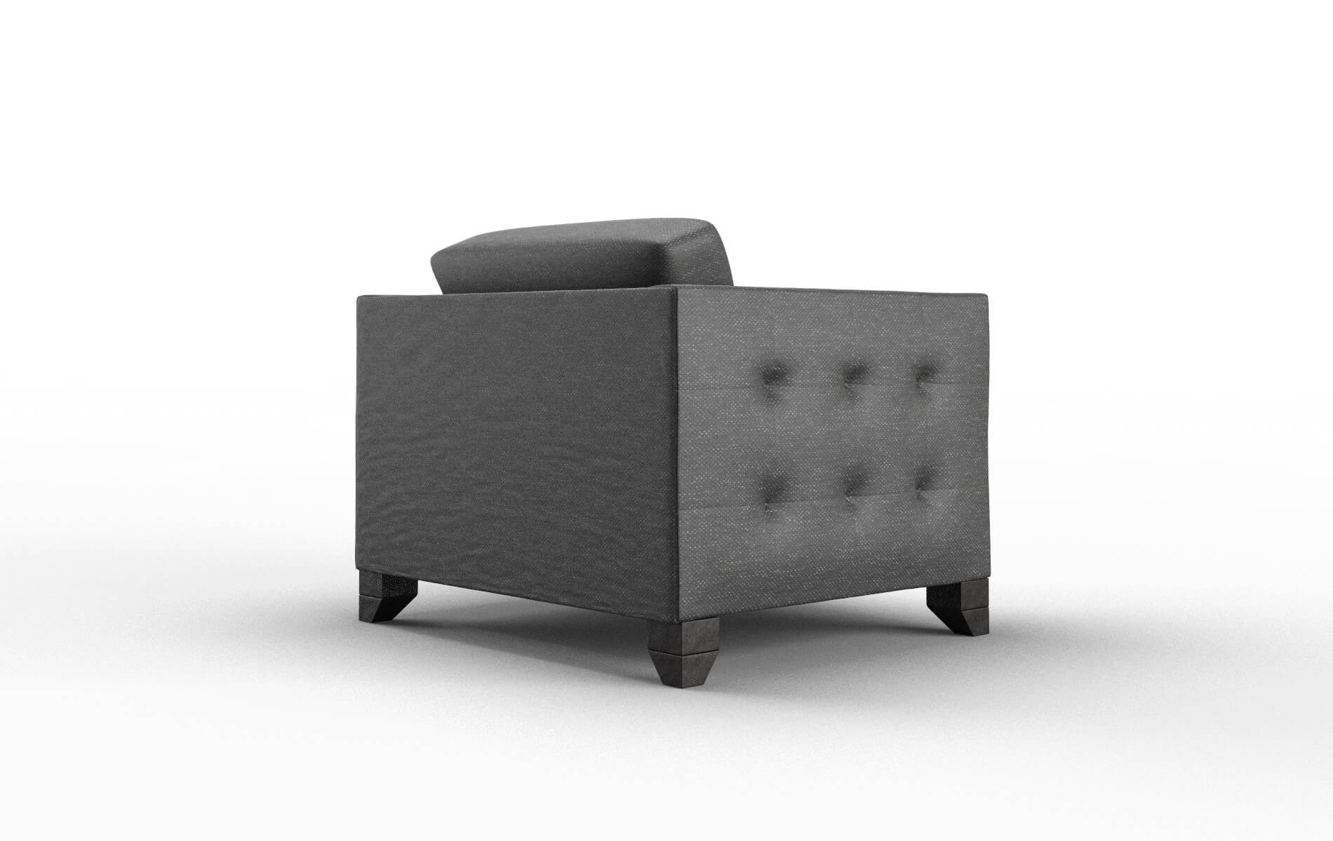 Paris Chance Denim Chair espresso legs 5