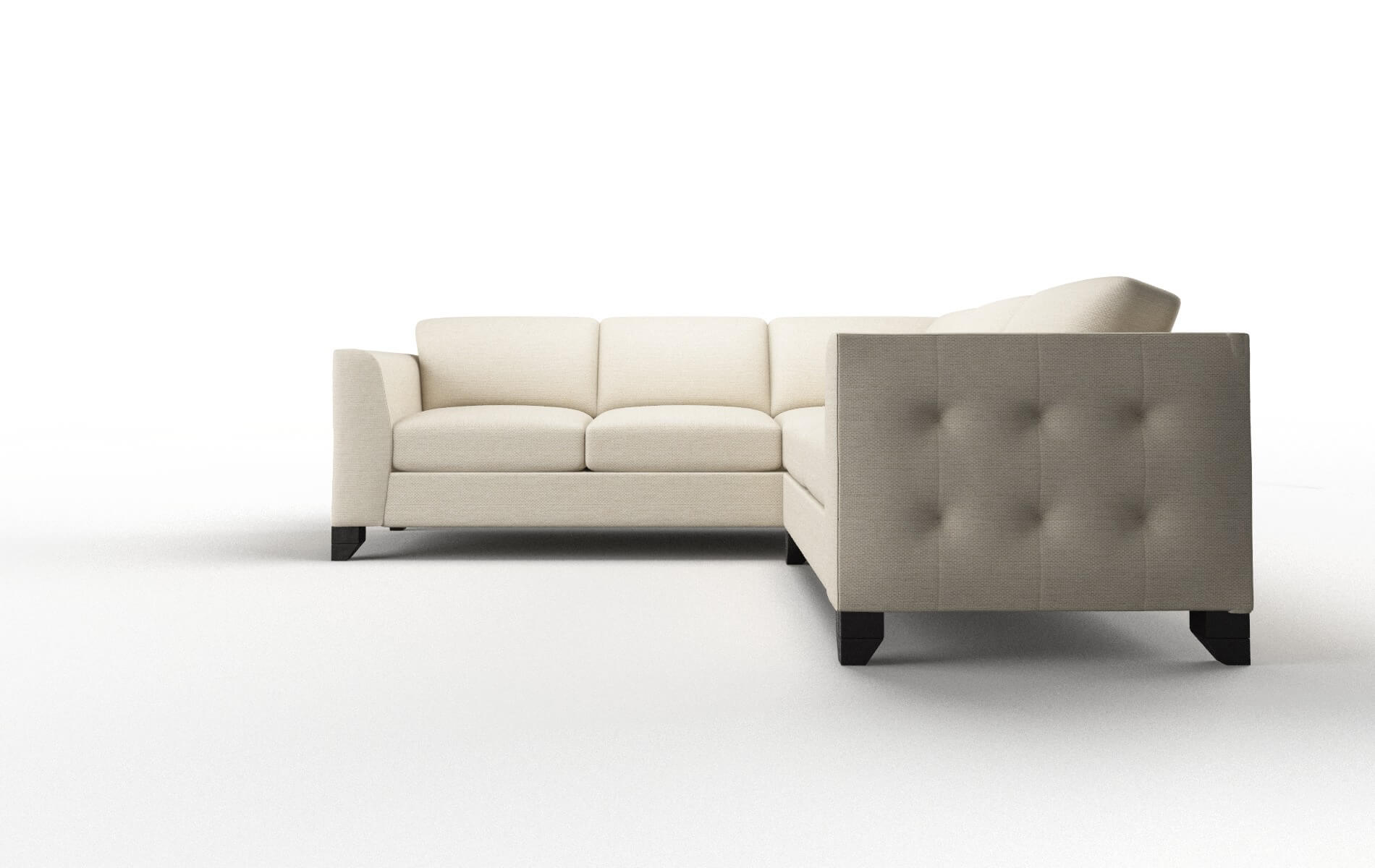 Paris Chance Sand Sectional espresso legs 5