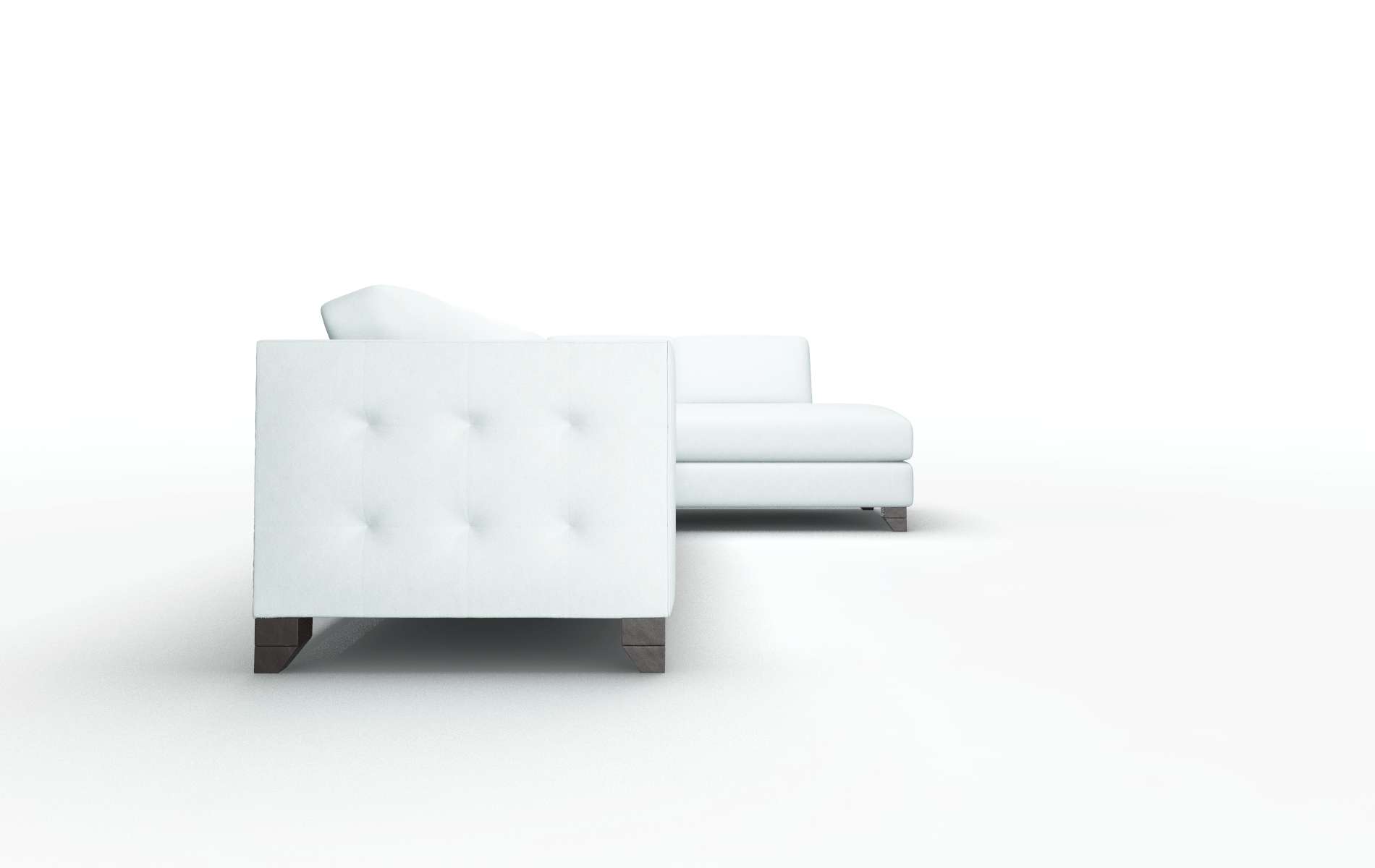 Paris Clyde Cornflower Panel espresso legs 3