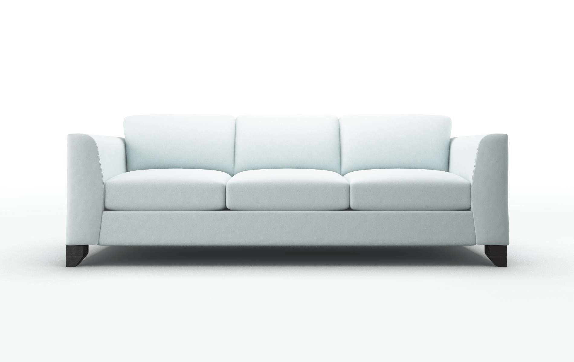 Paris Clyde cornflower Sofa Espresso Legs  1