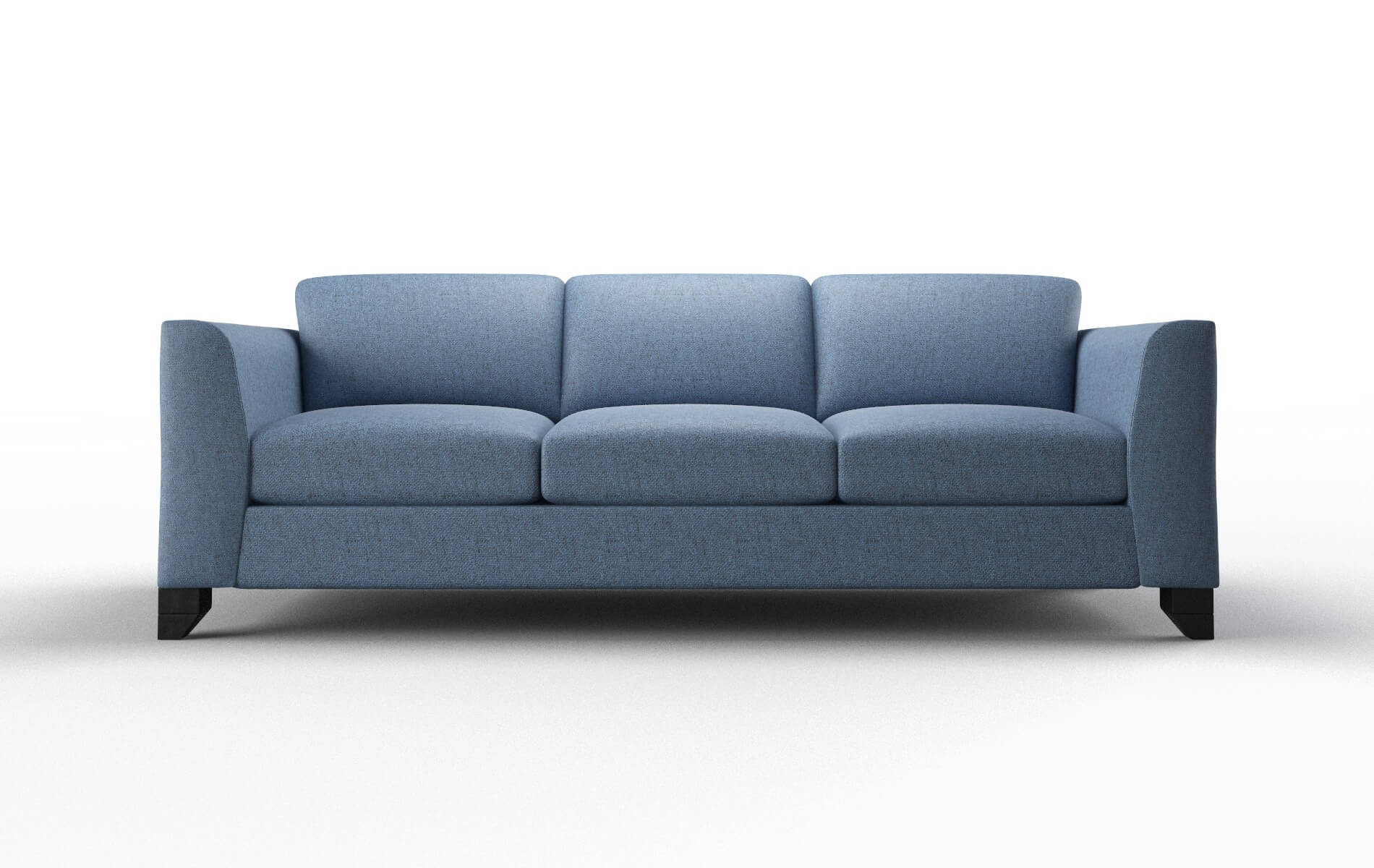 Paris Clyde Deep_ocean Sofa espresso legs 1