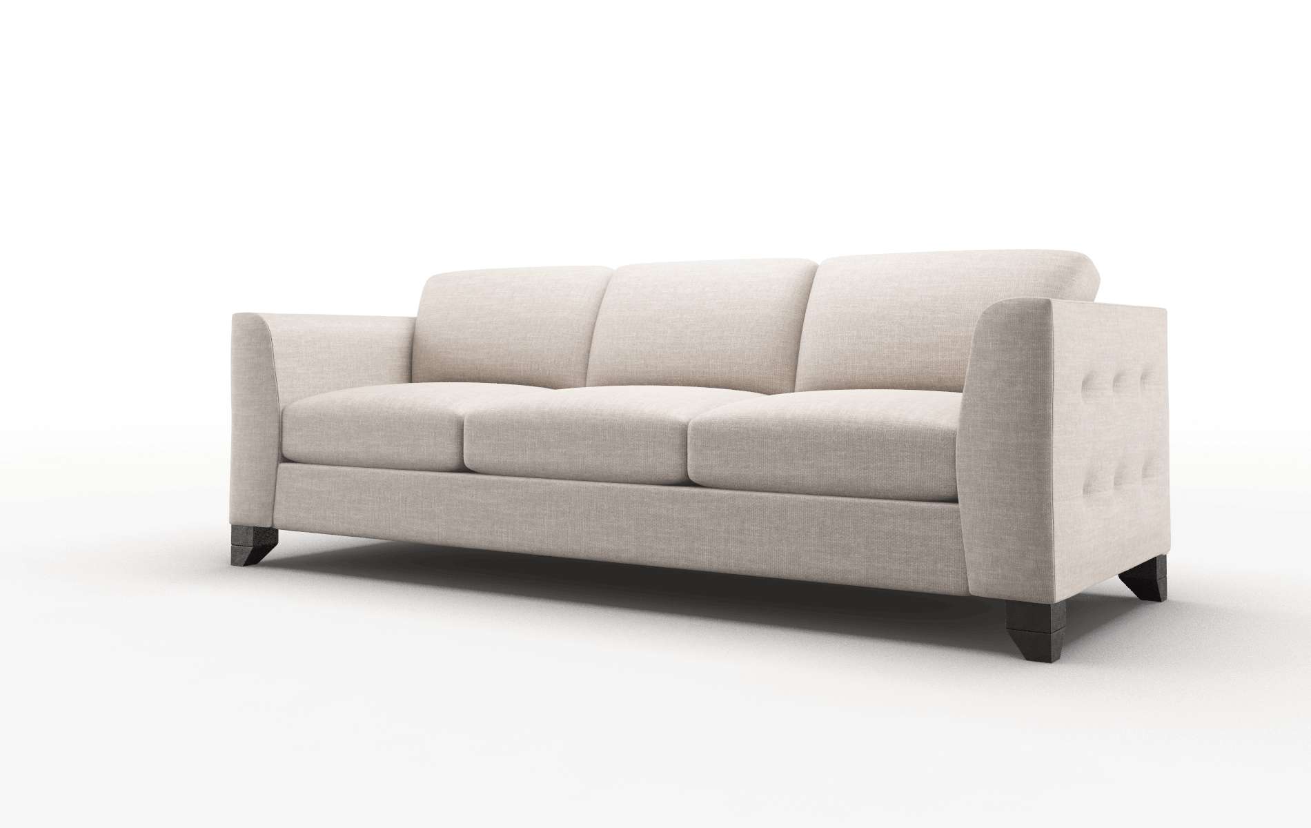 Paris Clyde Dolphin Sofa espresso legs 4