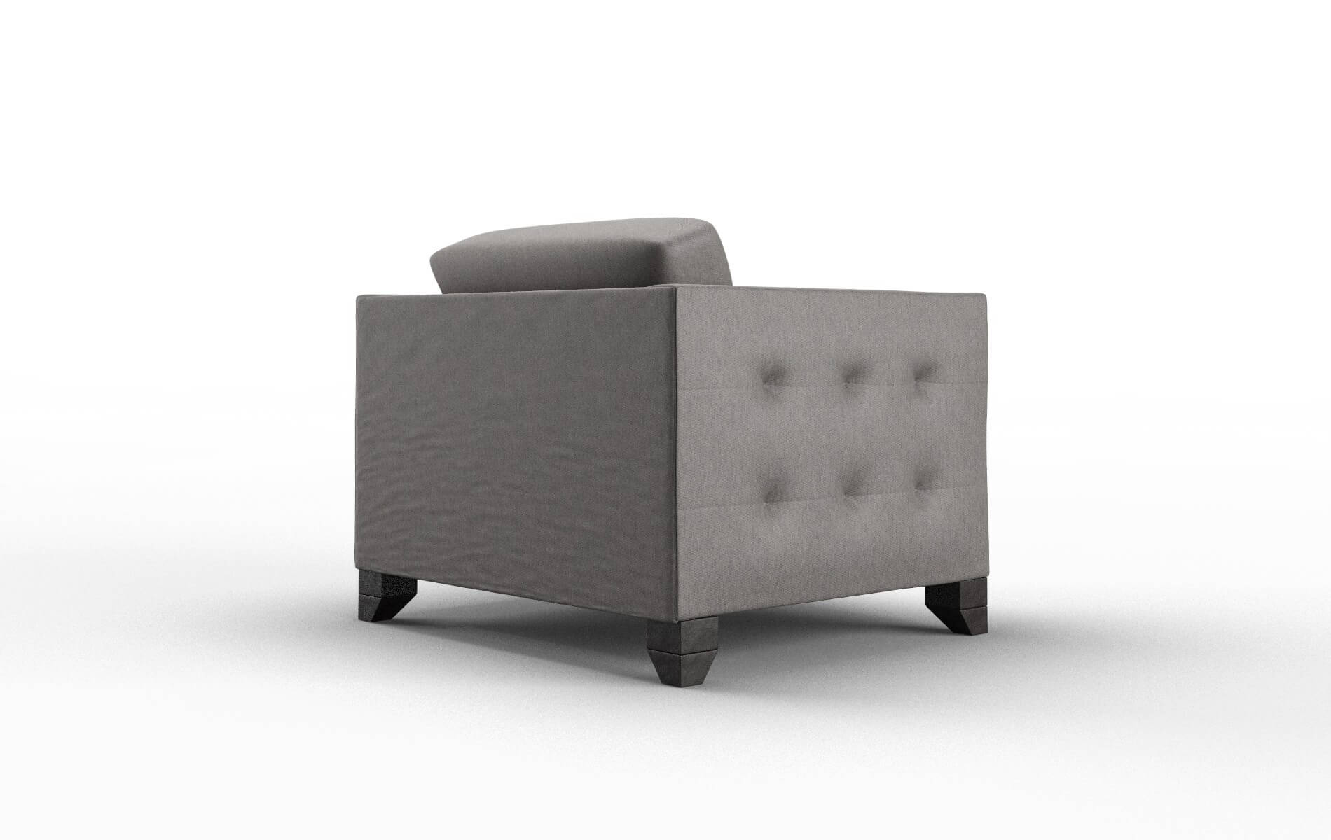 Paris Cosmo Charcoal Chair espresso legs 5