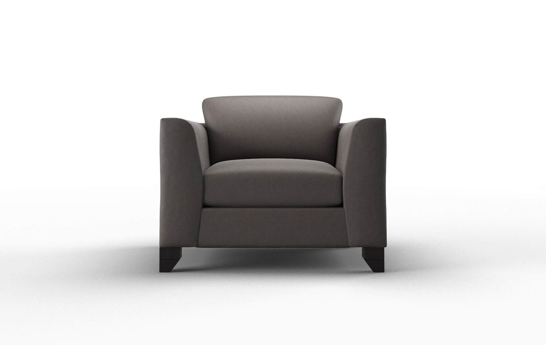 Paris Cosmo chocolate Chair Espresso Legs  1