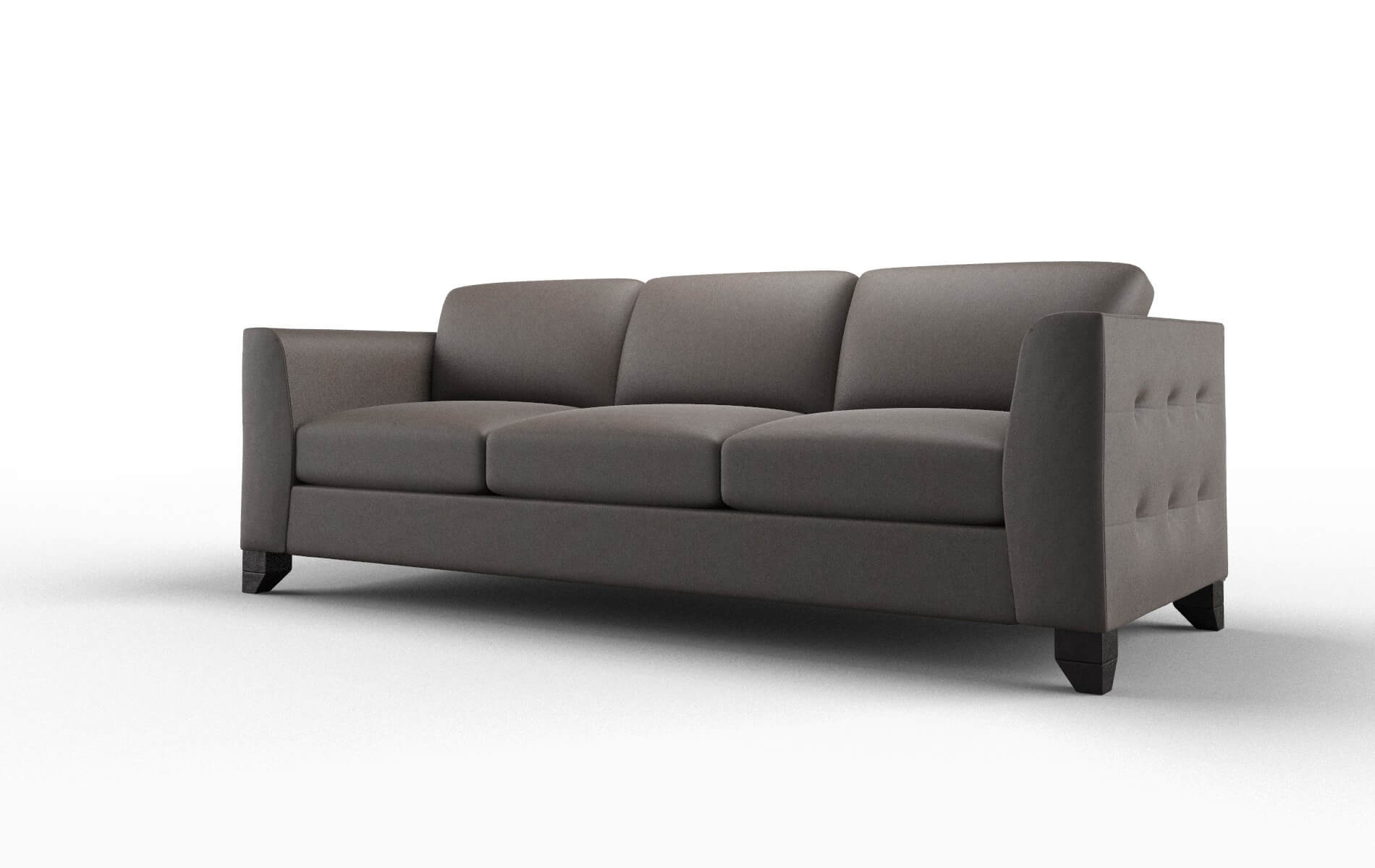 Paris Cosmo Chocolate Sofa espresso legs 4