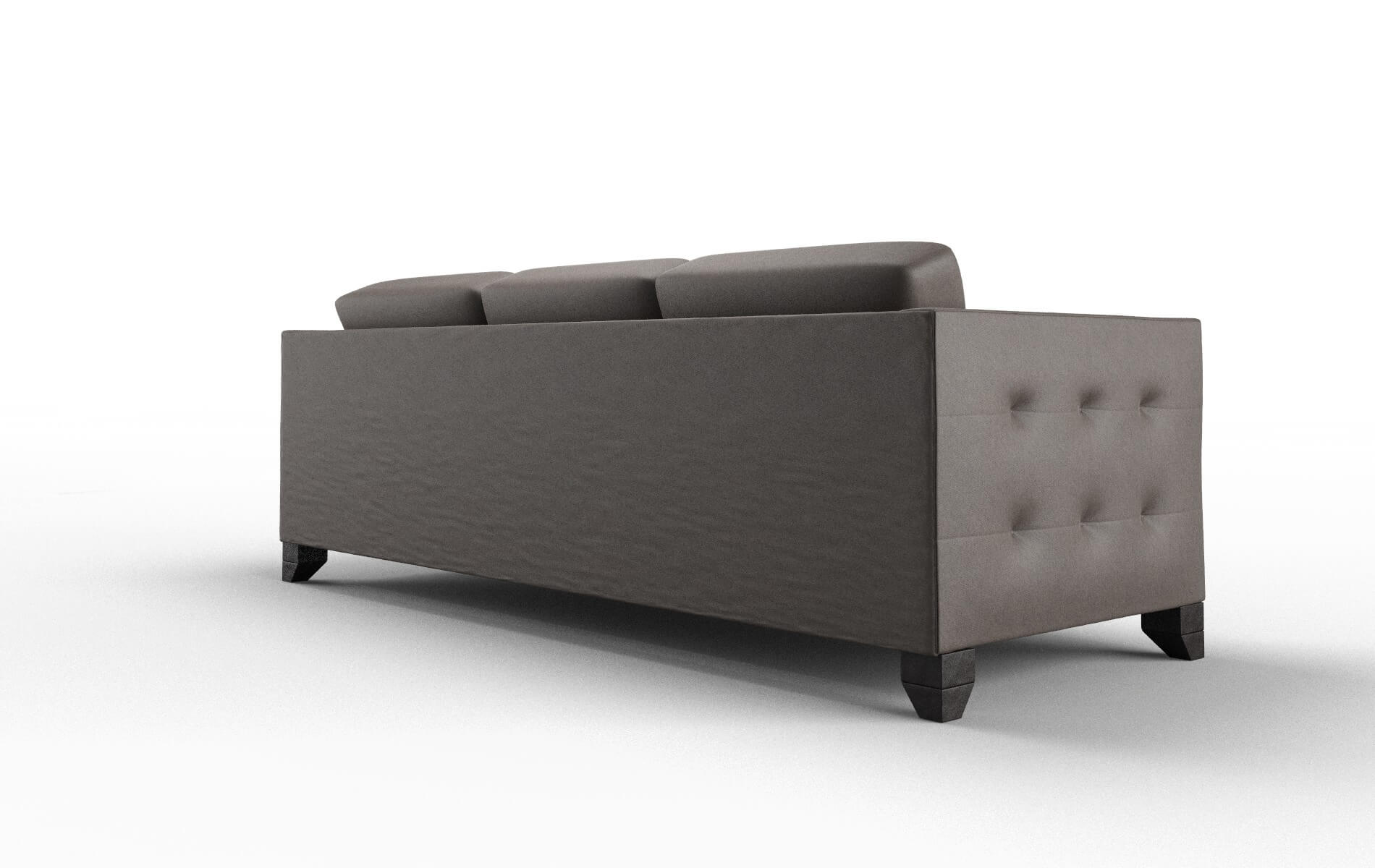 Paris Cosmo Chocolate Sofa espresso legs 5