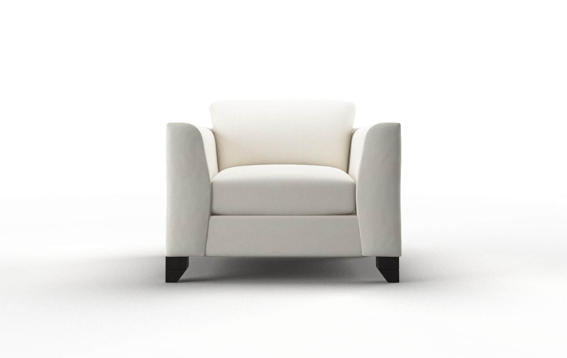 Paris Cosmo ivory Chair Espresso Legs  1