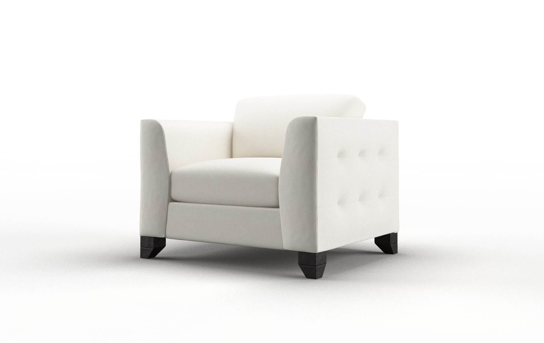 Paris Cosmo Ivory Chair espresso legs 4