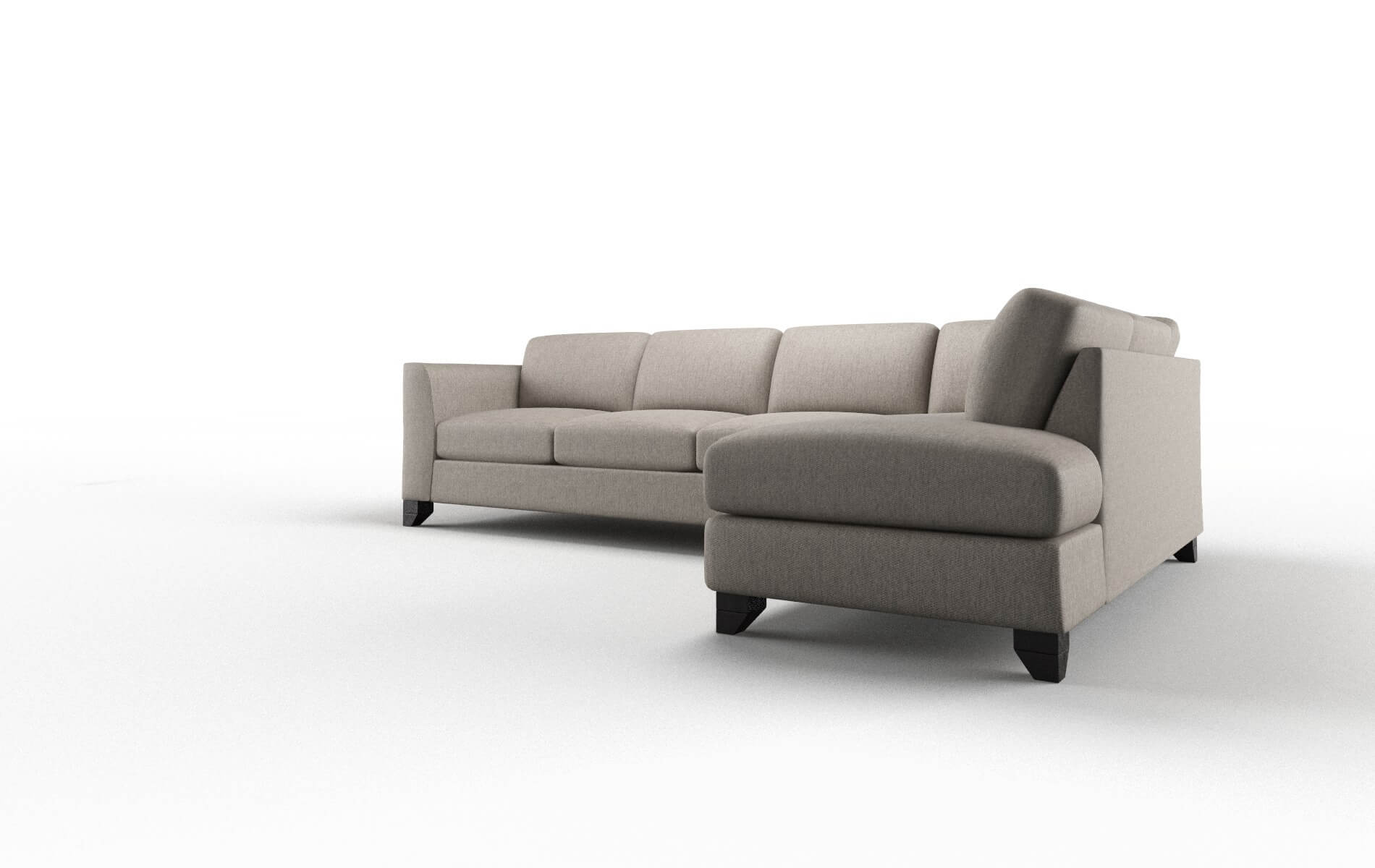 Paris Cosmo Taupe Panel espresso legs 4