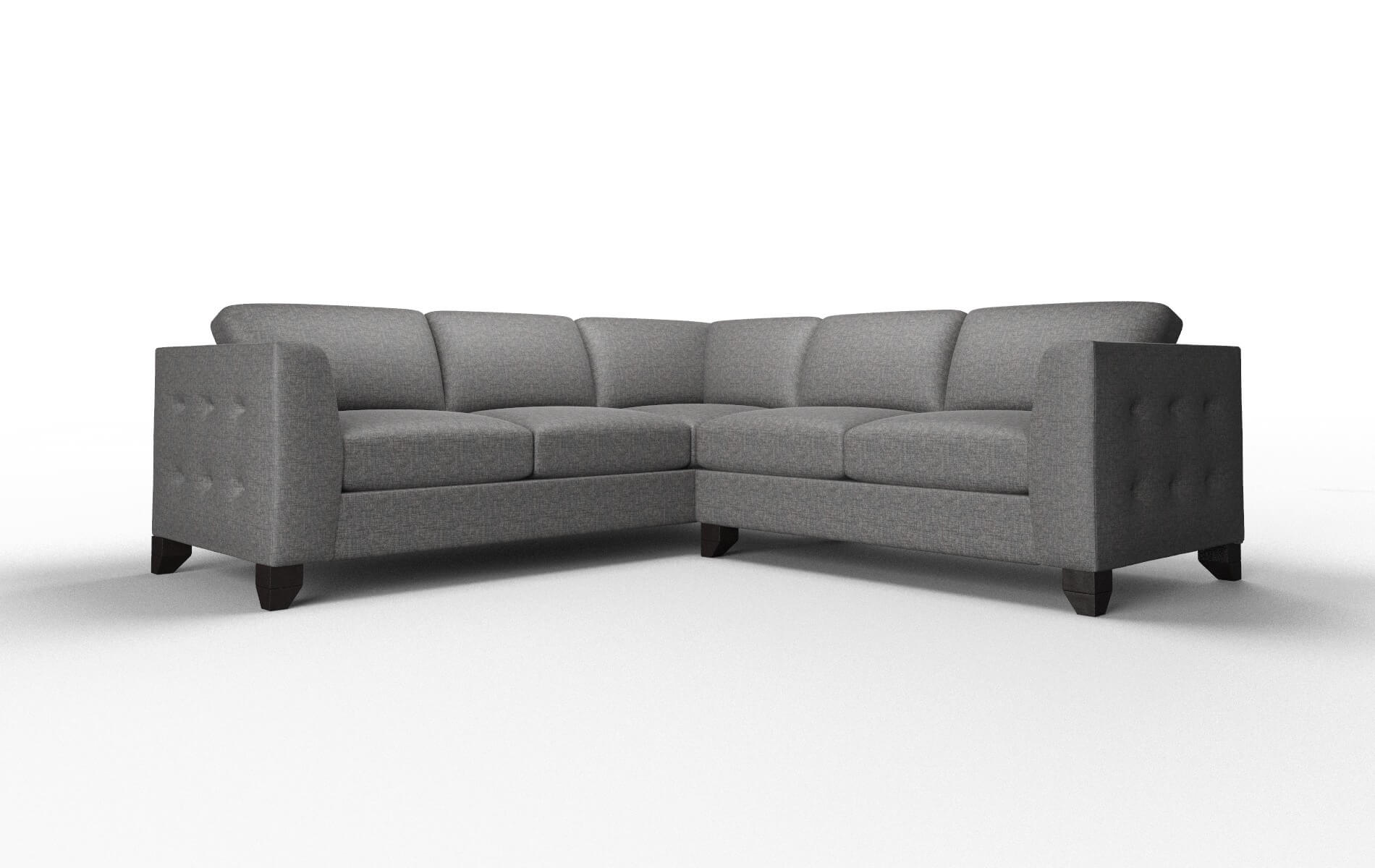 Paris Curious Eclipse Sectional espresso legs 1