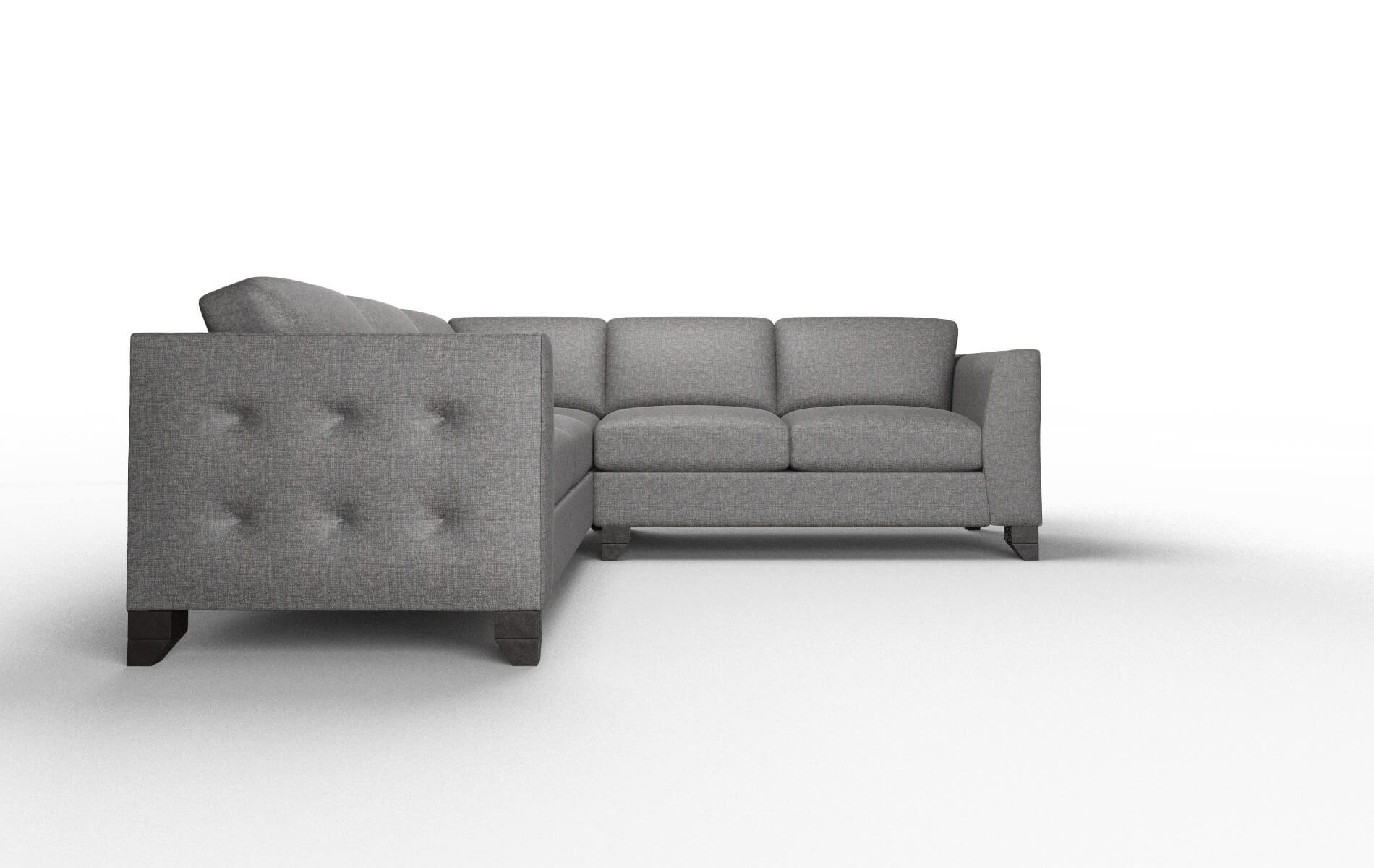 Paris Curious Pacific Sectional espresso legs 2